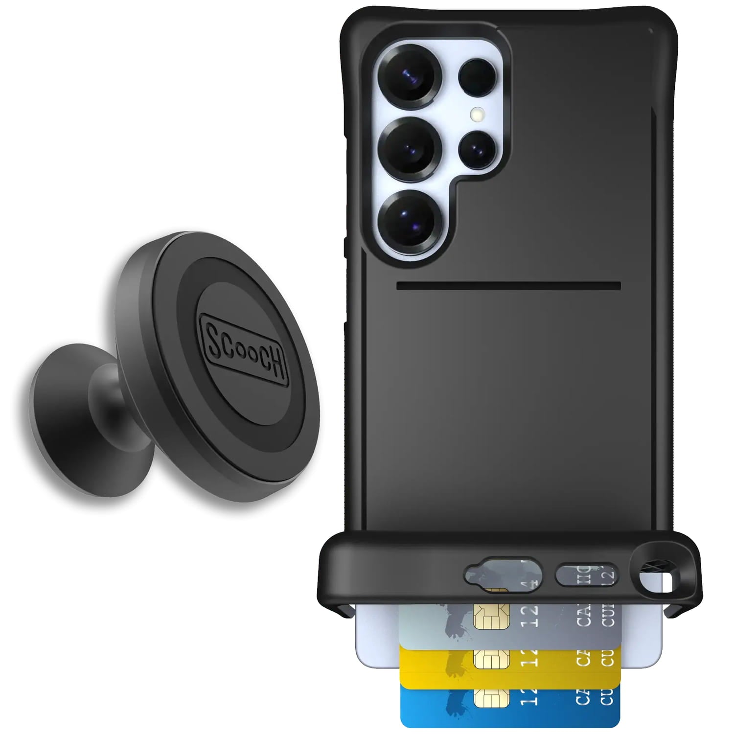 Scooch-Wingmate Starter Bundle for Samsung Galaxy S26 Ultra-Black
