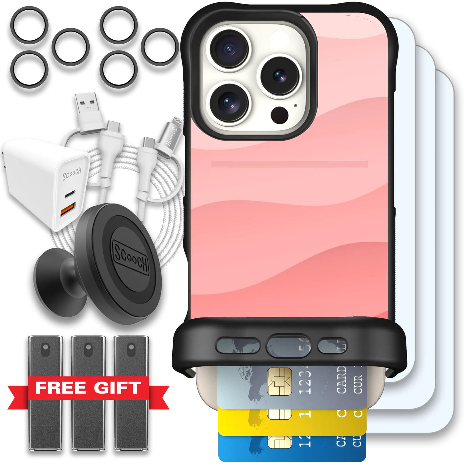 Scooch-Wingmate Ultimate Bundle for iPhone 16 Pro-