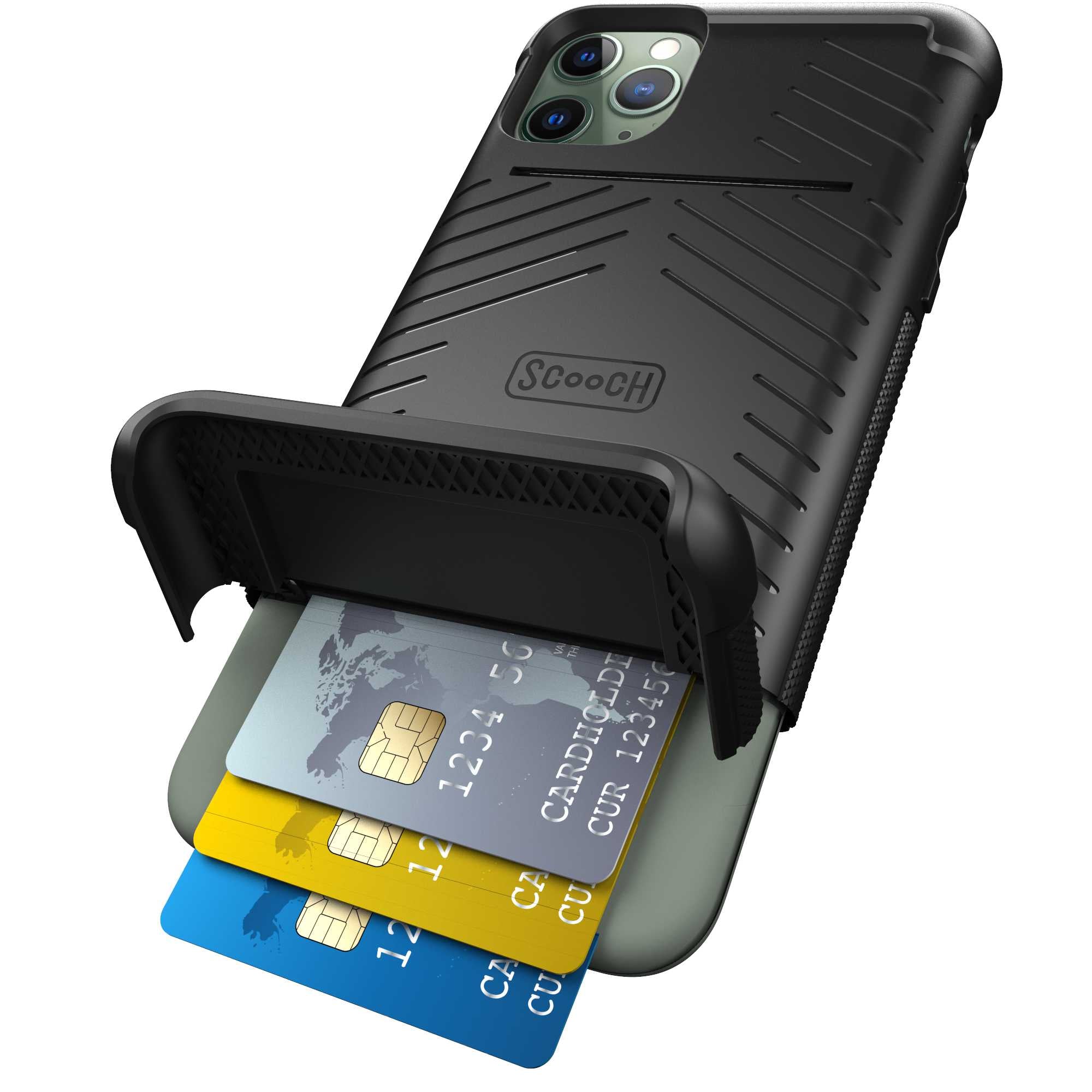 Wallet Case with Hidden Credit Card Holder for iPhone 11 Pro Max