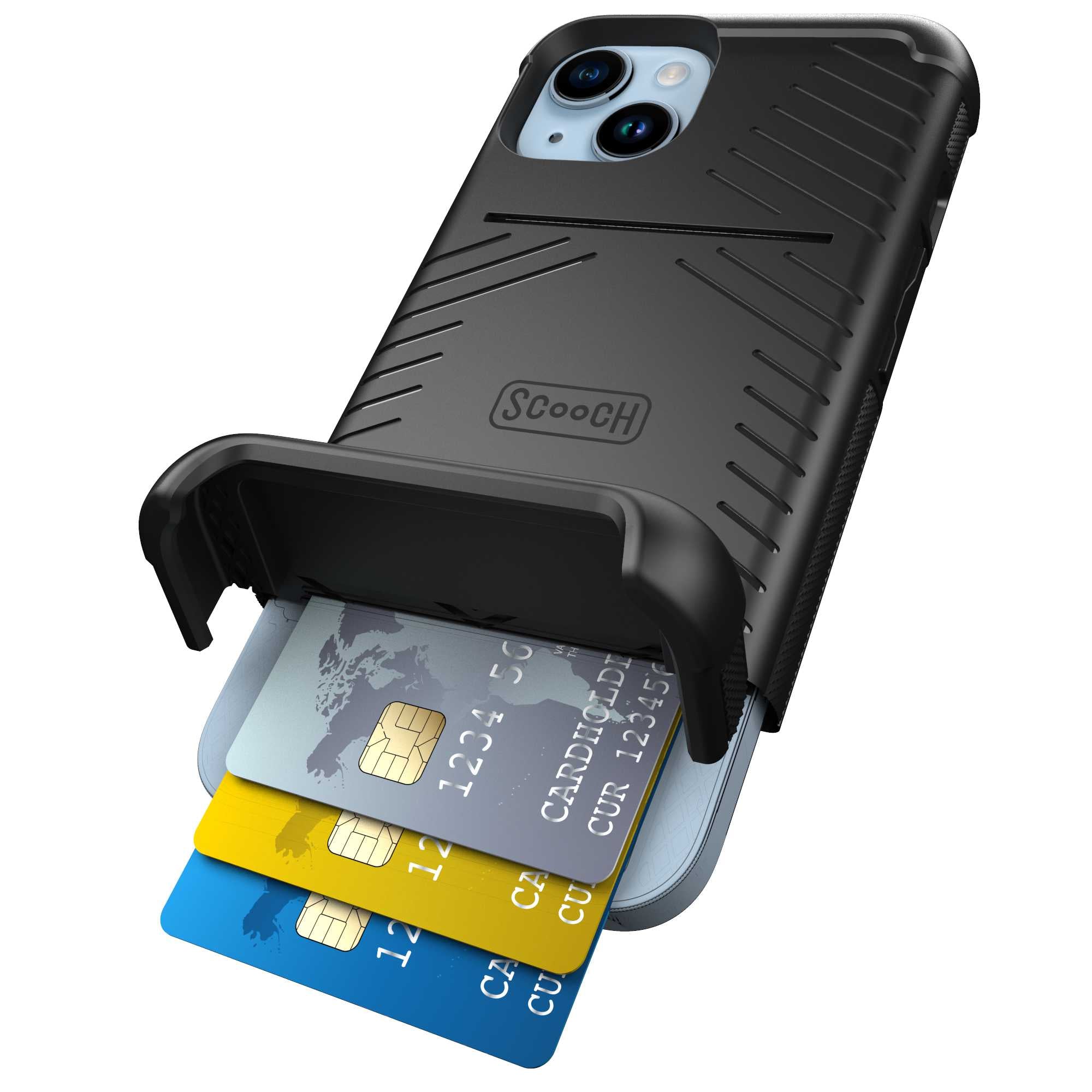 Wallet Case with Hidden Credit Card Holder for iPhone 14 Wingmate