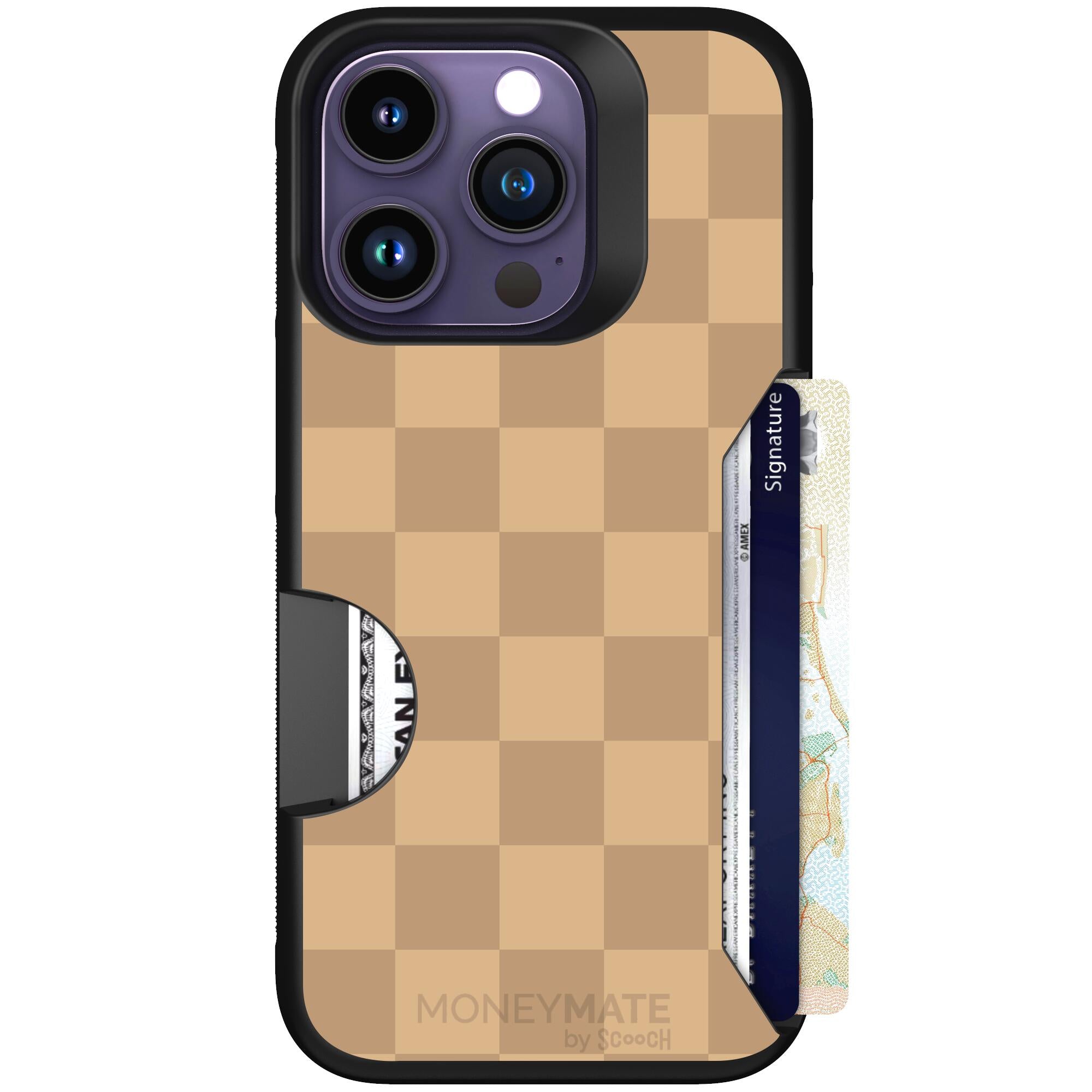 Checkered Beige | website | iPhone 14 Pro | Case