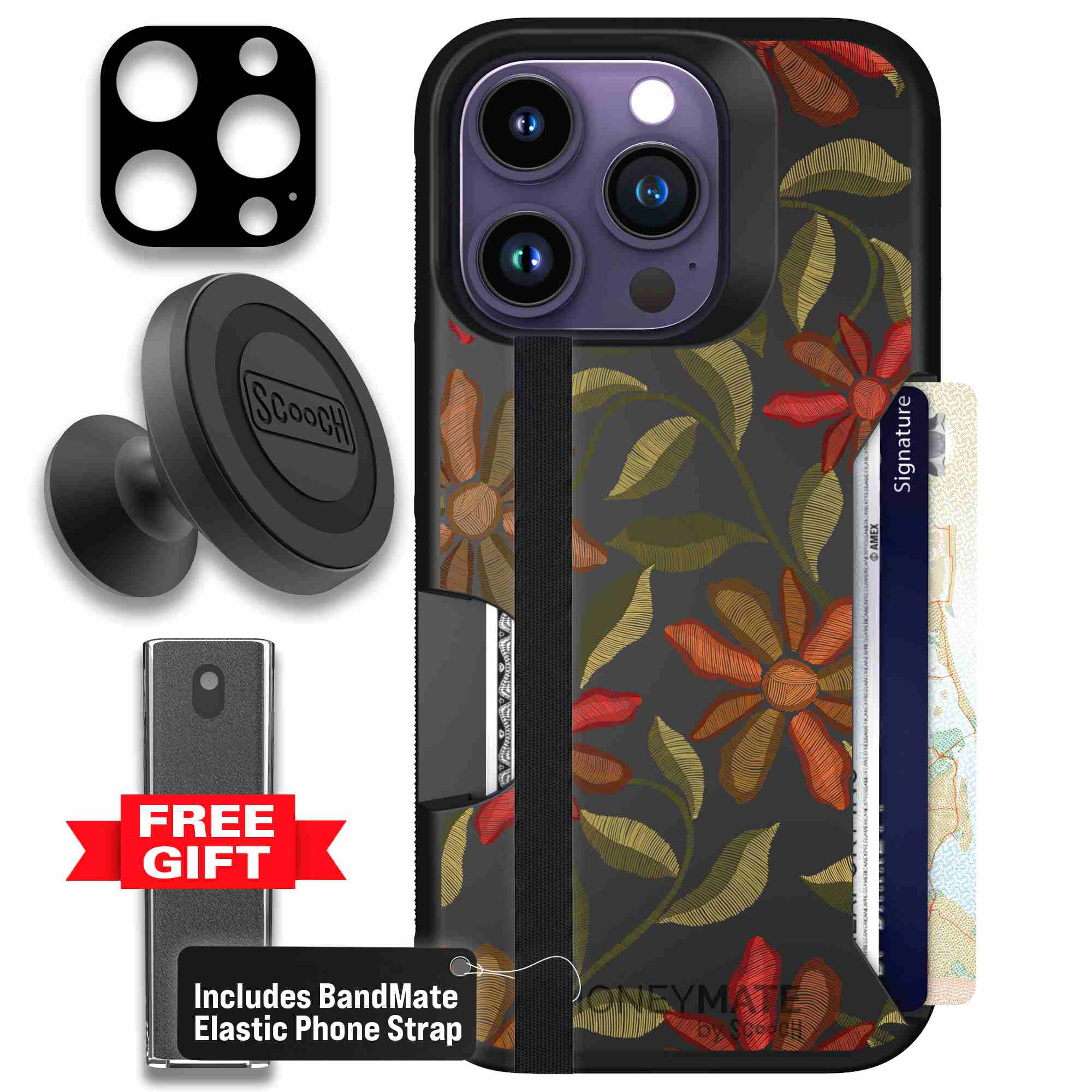 Floral Tapestry | website | iPhone 14 Pro | Defender Bundle