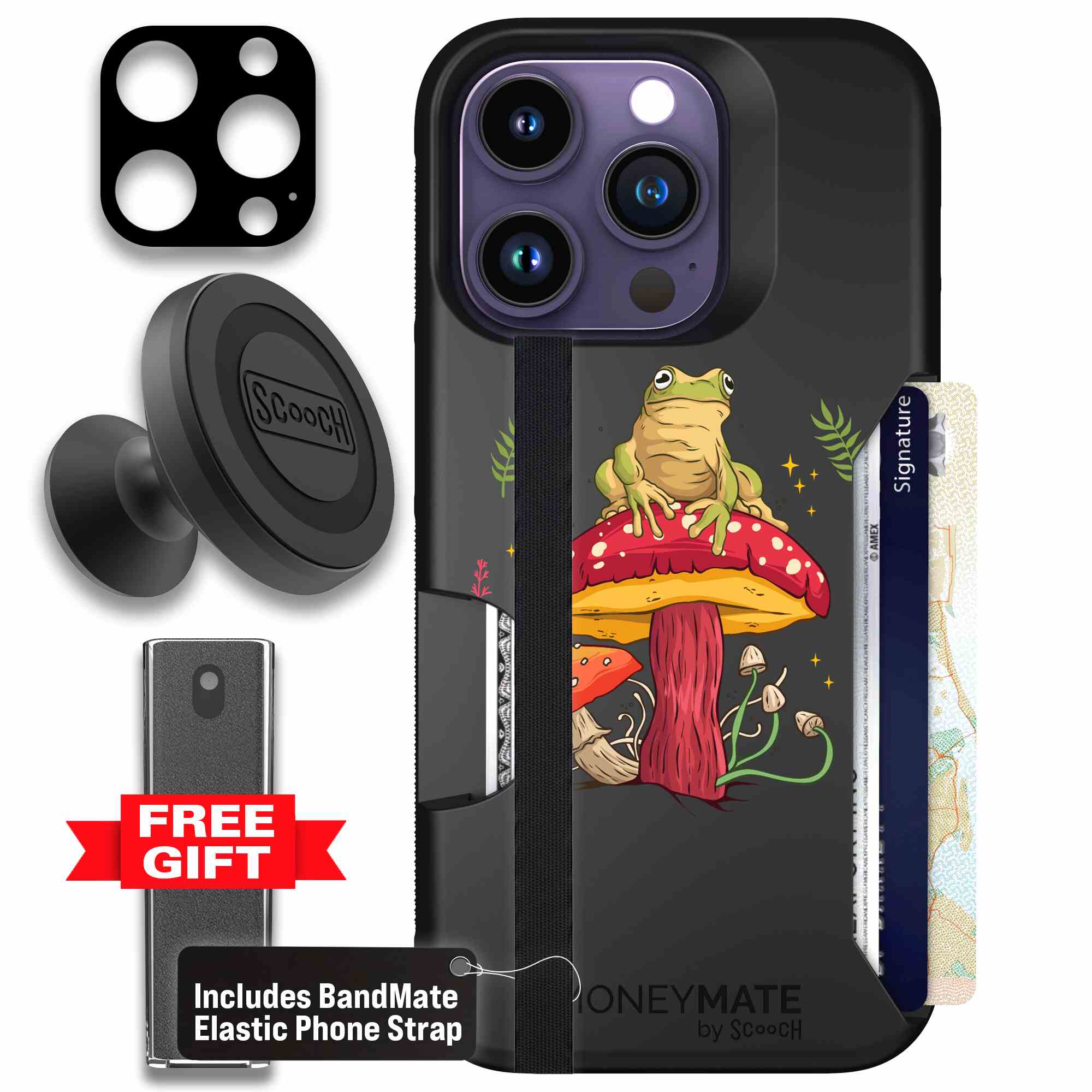 Toadstool Frog | website | iPhone 14 Pro | Defender Bundle
