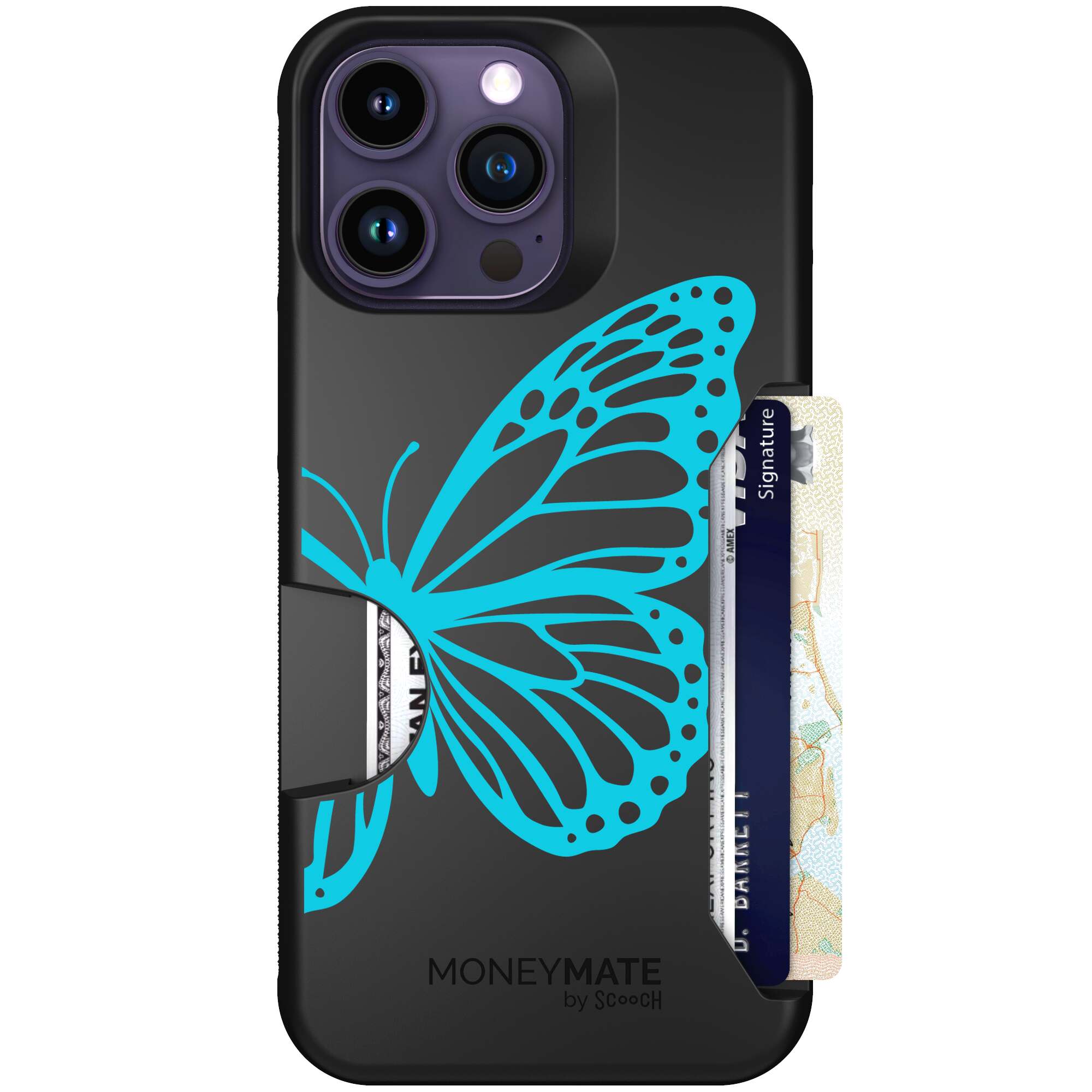 Azure Butterfly | website | iPhone 14 Pro Max | Case