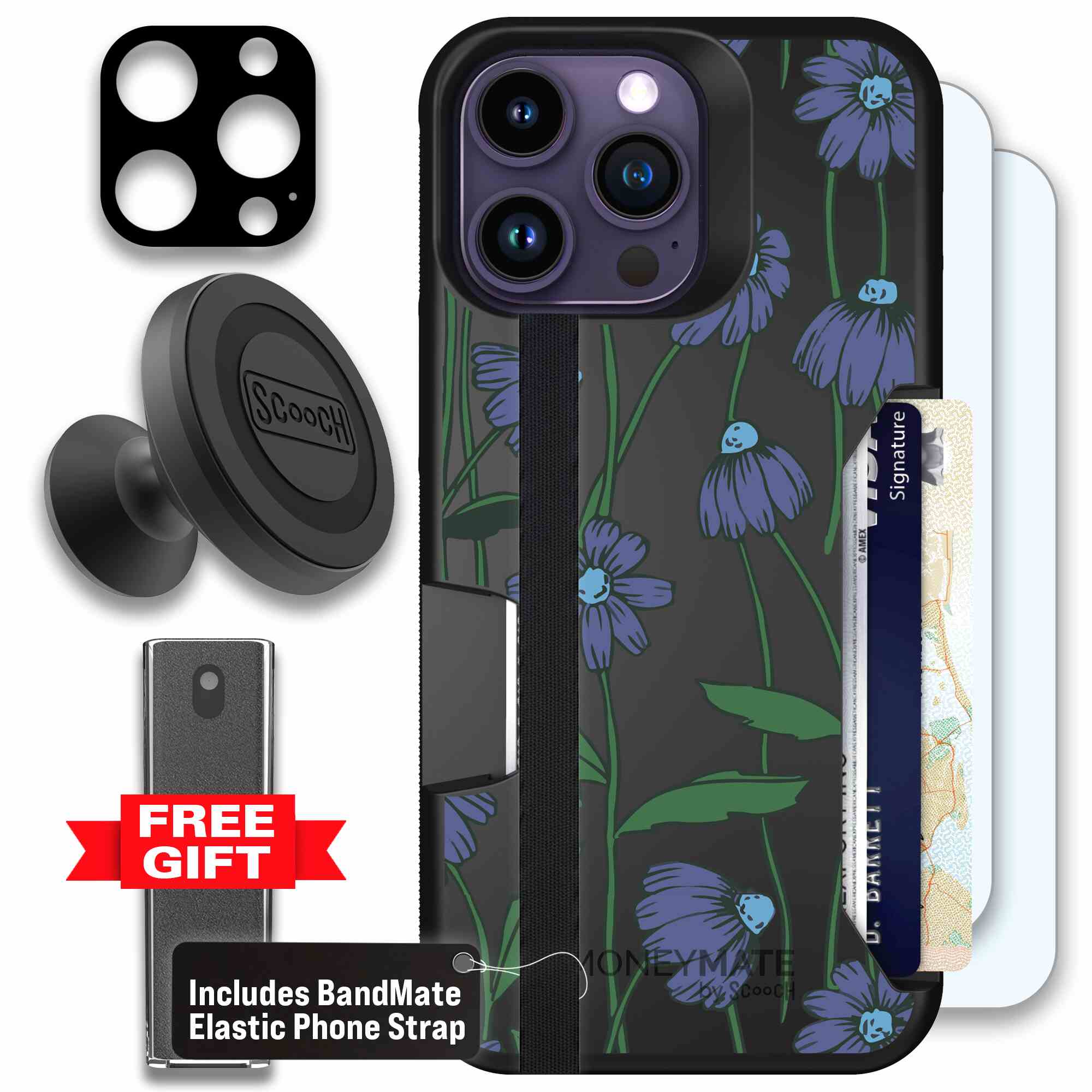 Violet Daisy | website | iPhone 14 Pro Max | Defender Bundle