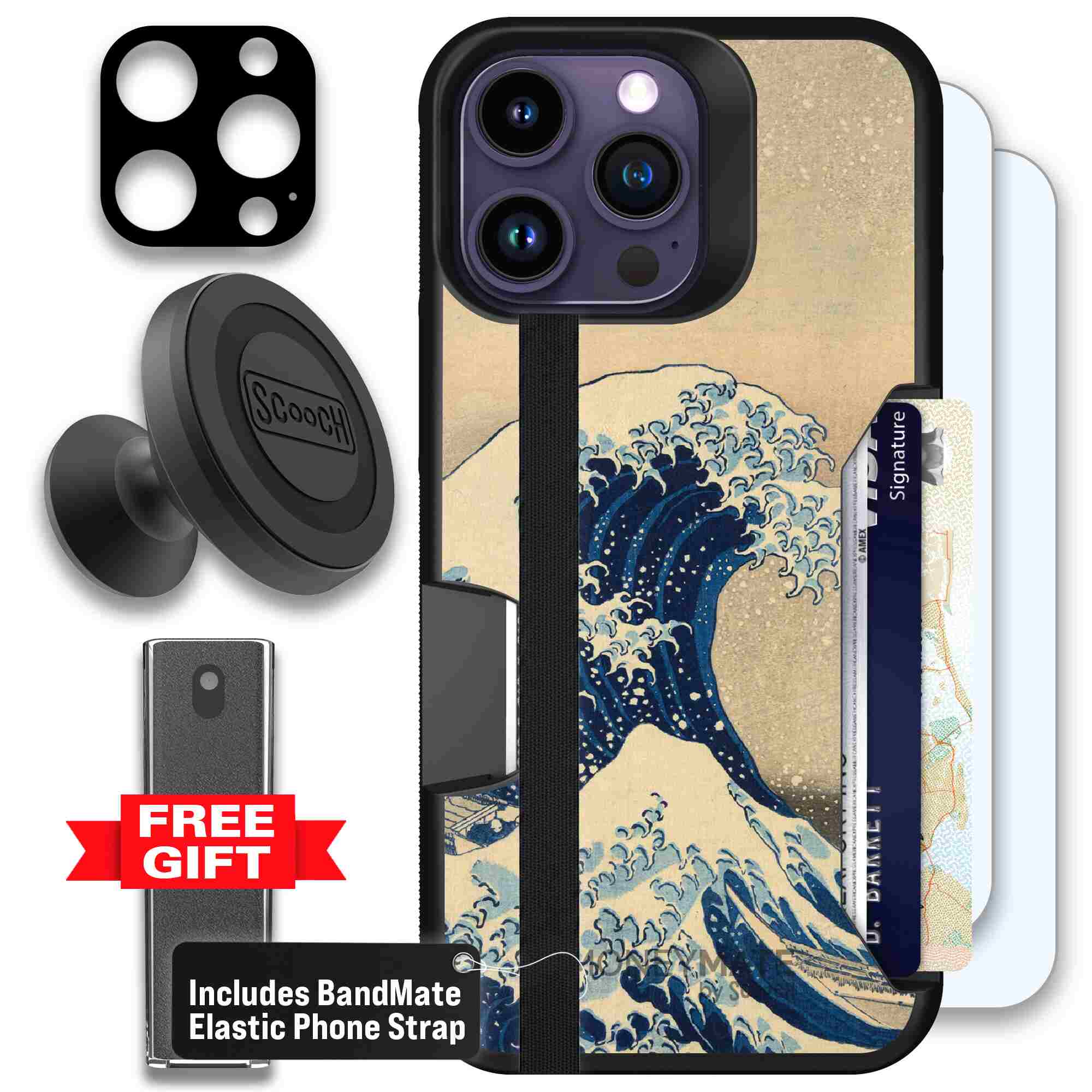 Great Wave | website | iPhone 14 Pro Max | Defender Bundle