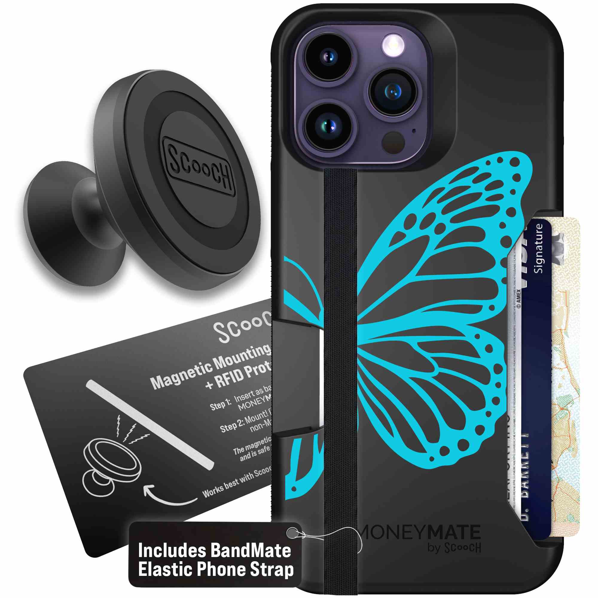 Azure Butterfly | website | iPhone 14 Pro Max | Starter Bundle