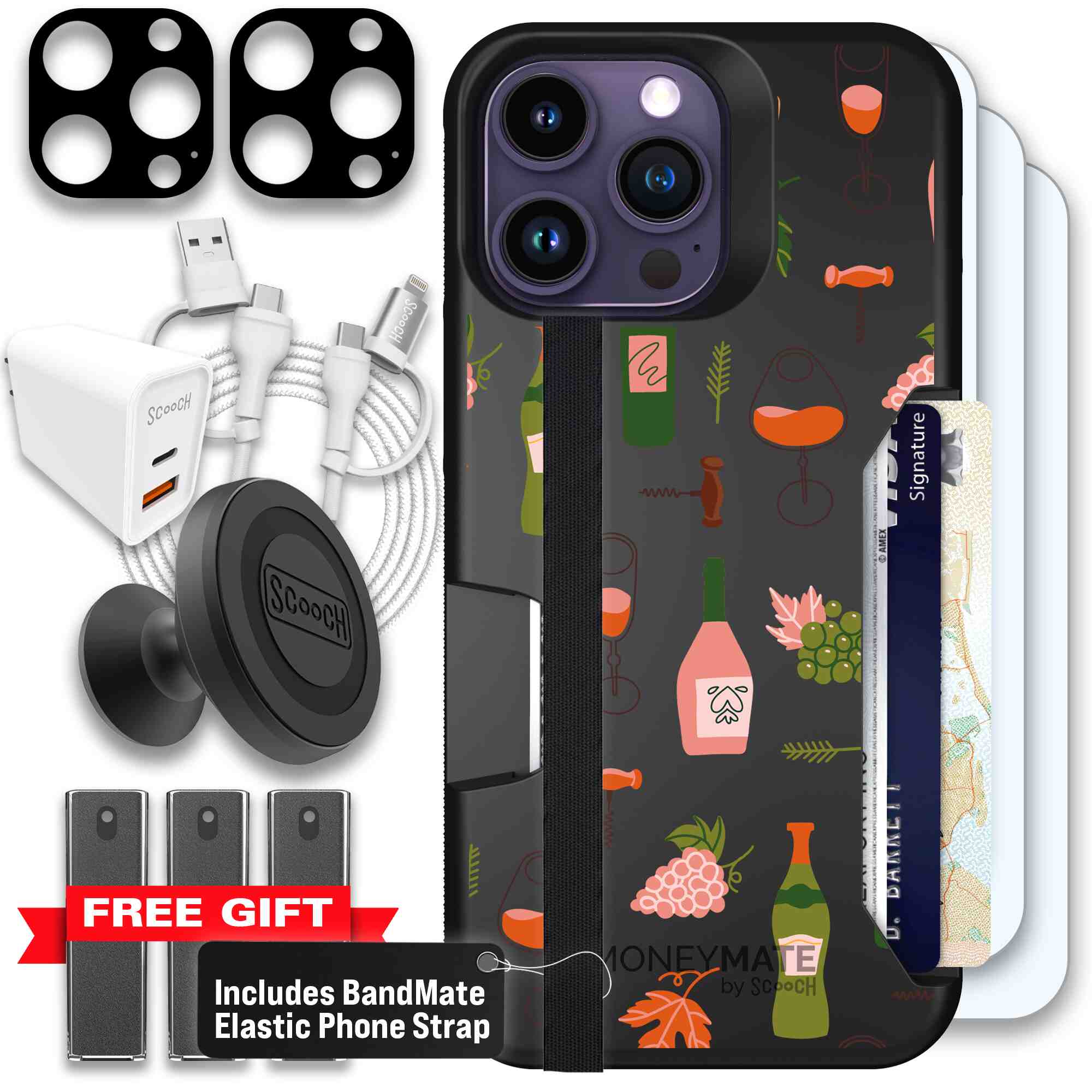 Vino Vibes | website | iPhone 14 Pro Max | Ultimate Bundle