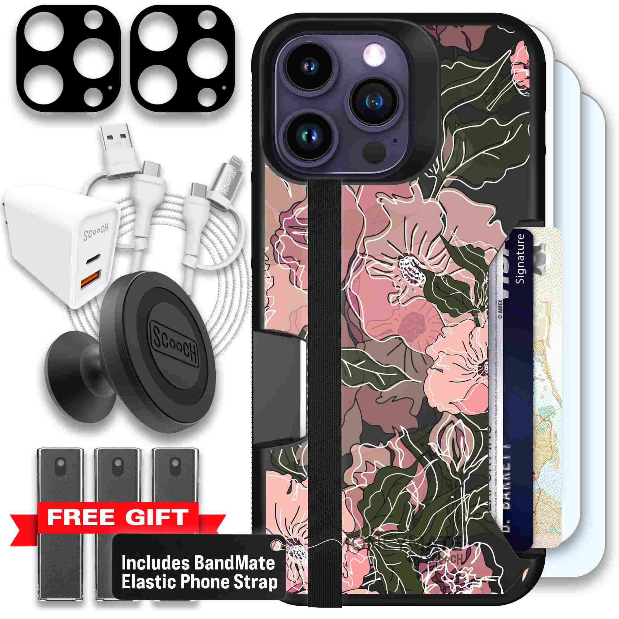 Blush Botanical | website | iPhone 14 Pro Max | Ultimate Bundle