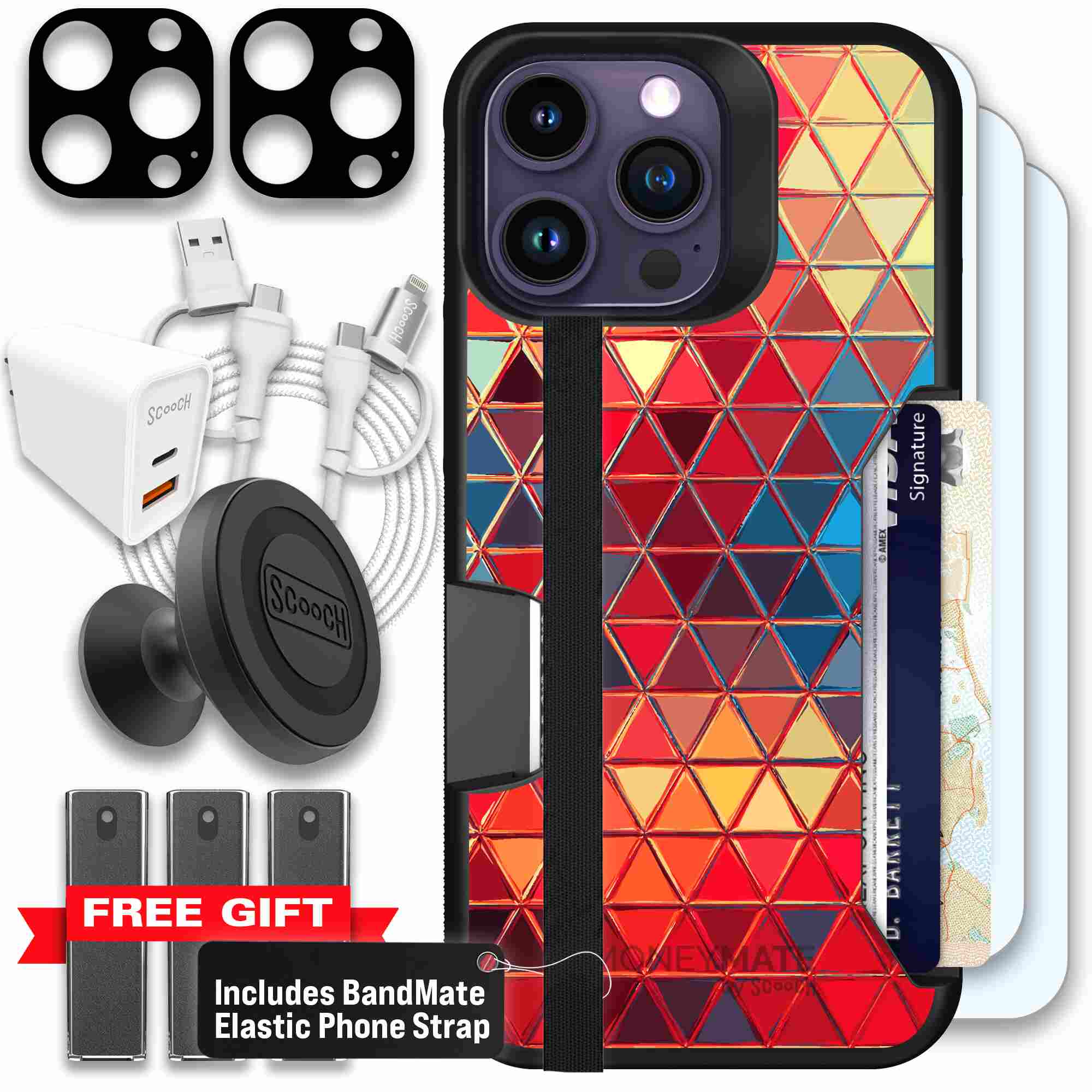 Festive Glass | website | iPhone 14 Pro Max | Ultimate Bundle