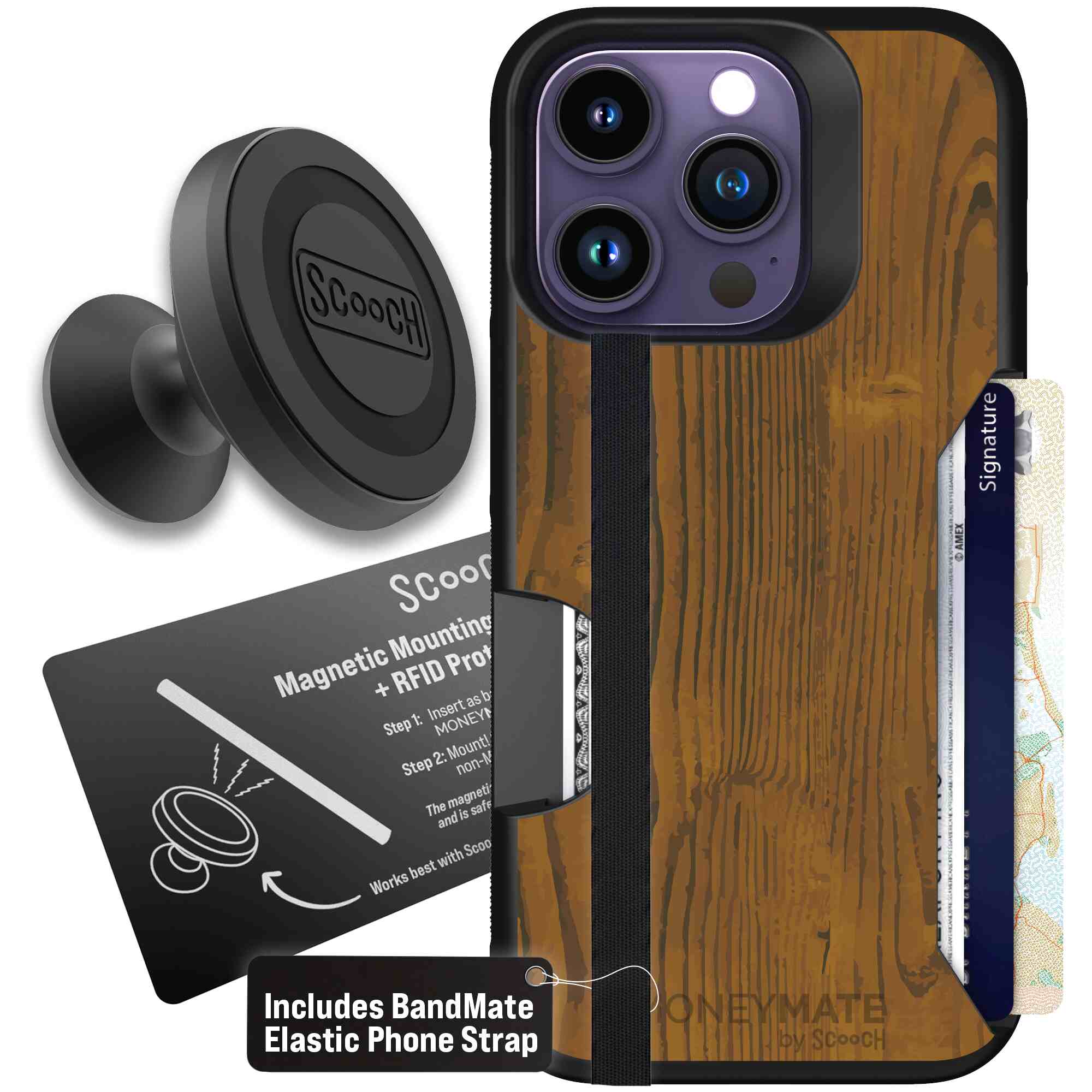 Wood Grain | website | iPhone 14 Pro | Starter Bundle
