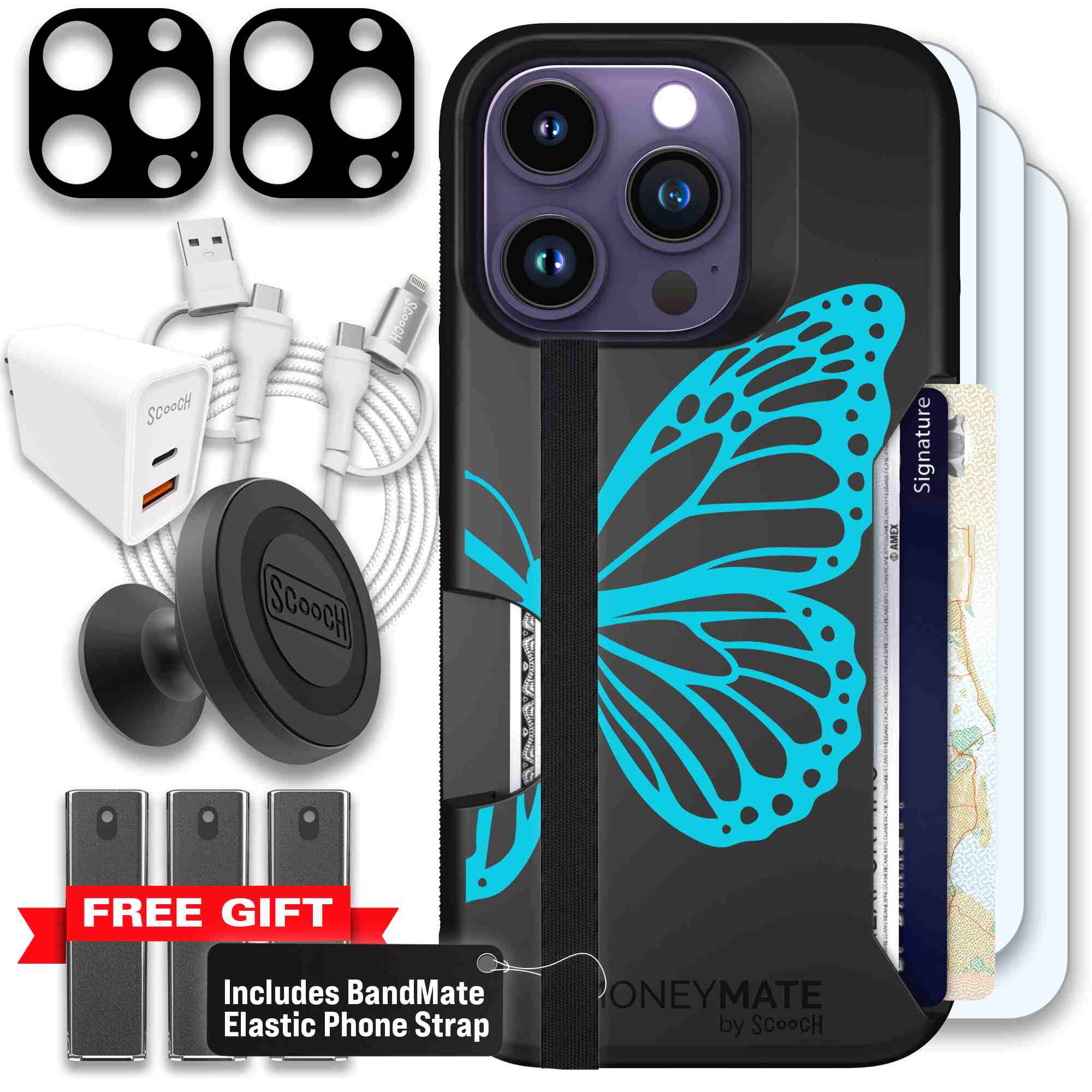 Azure Butterfly | website | iPhone 14 Pro | Ultimate Bundle