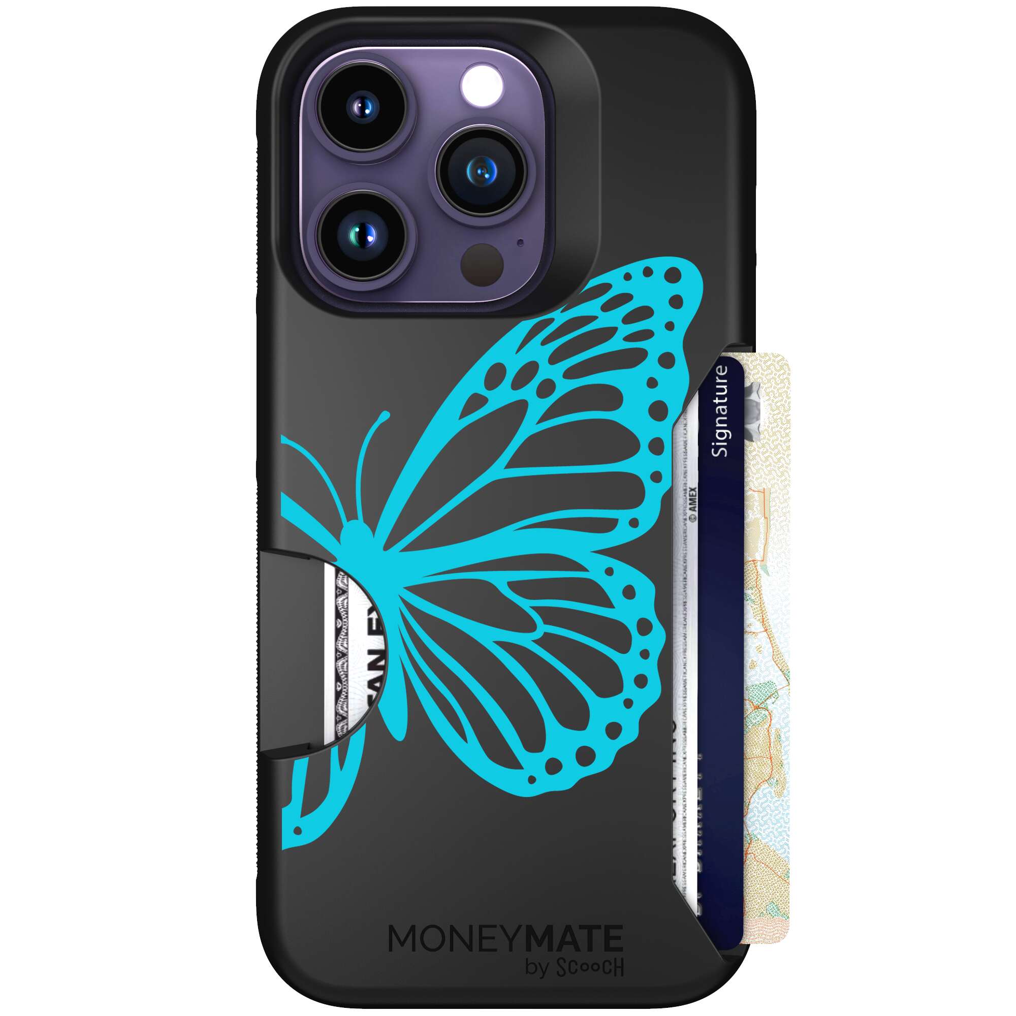 Azure Butterfly | website | iPhone 14 Pro | Case