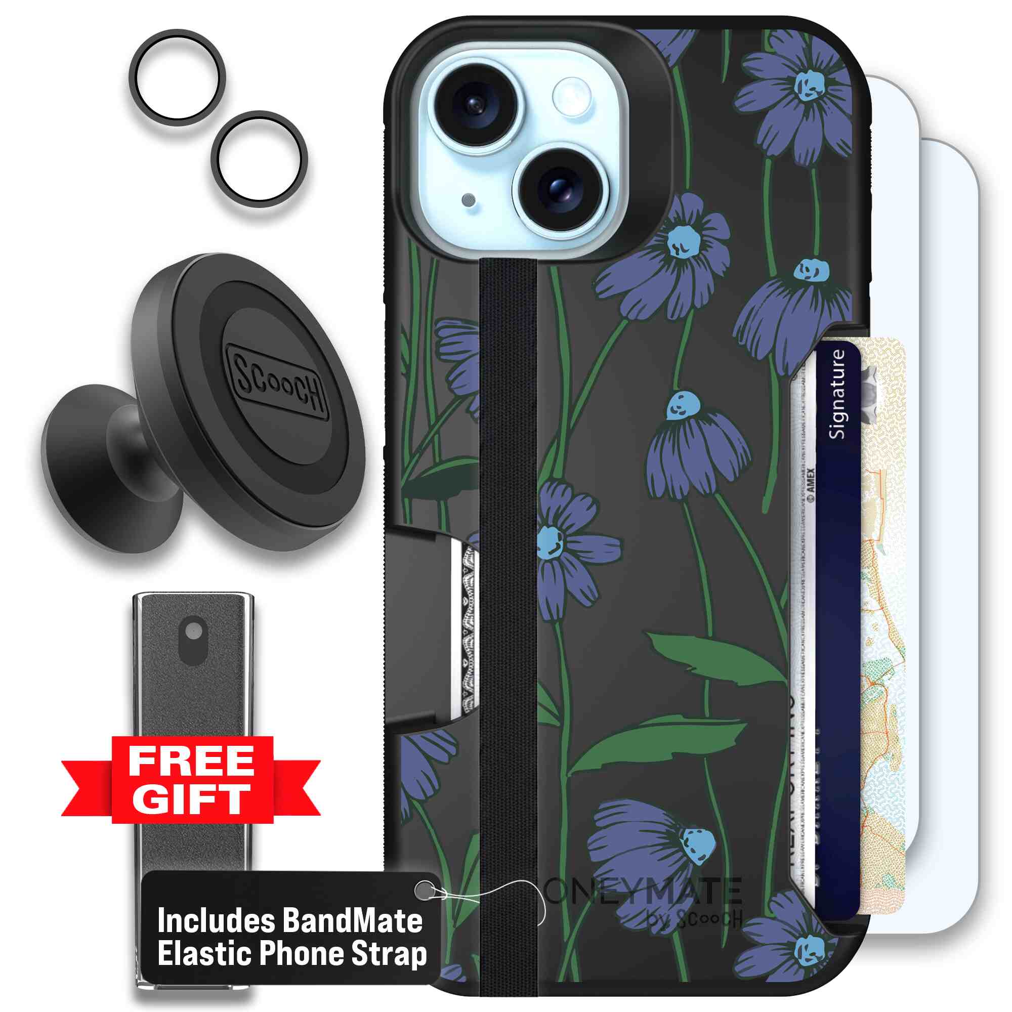 Violet Daisy | website | iPhone 15 | Defender Bundle
