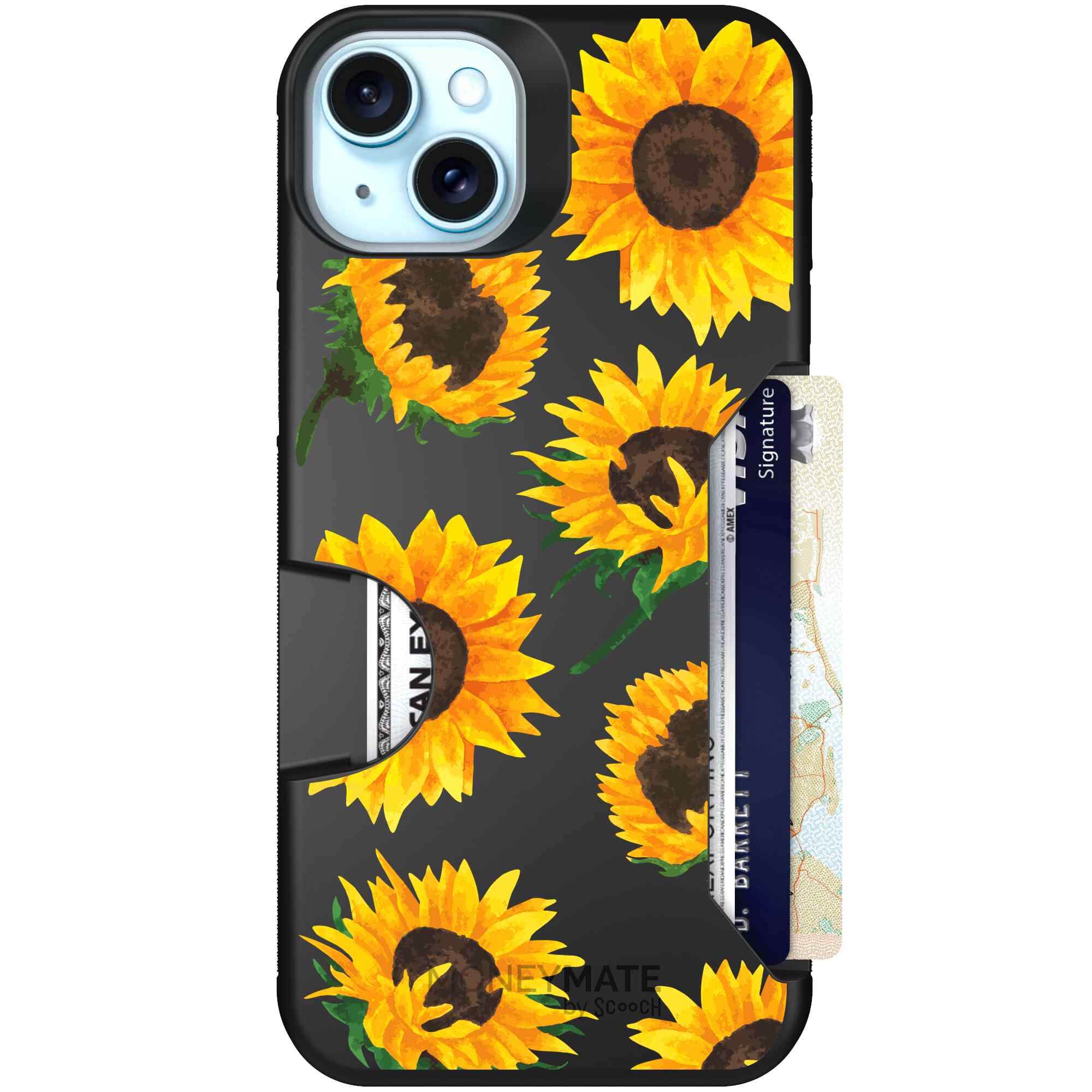 Sunflower Frenzy | website | iPhone 15 Plus | Case