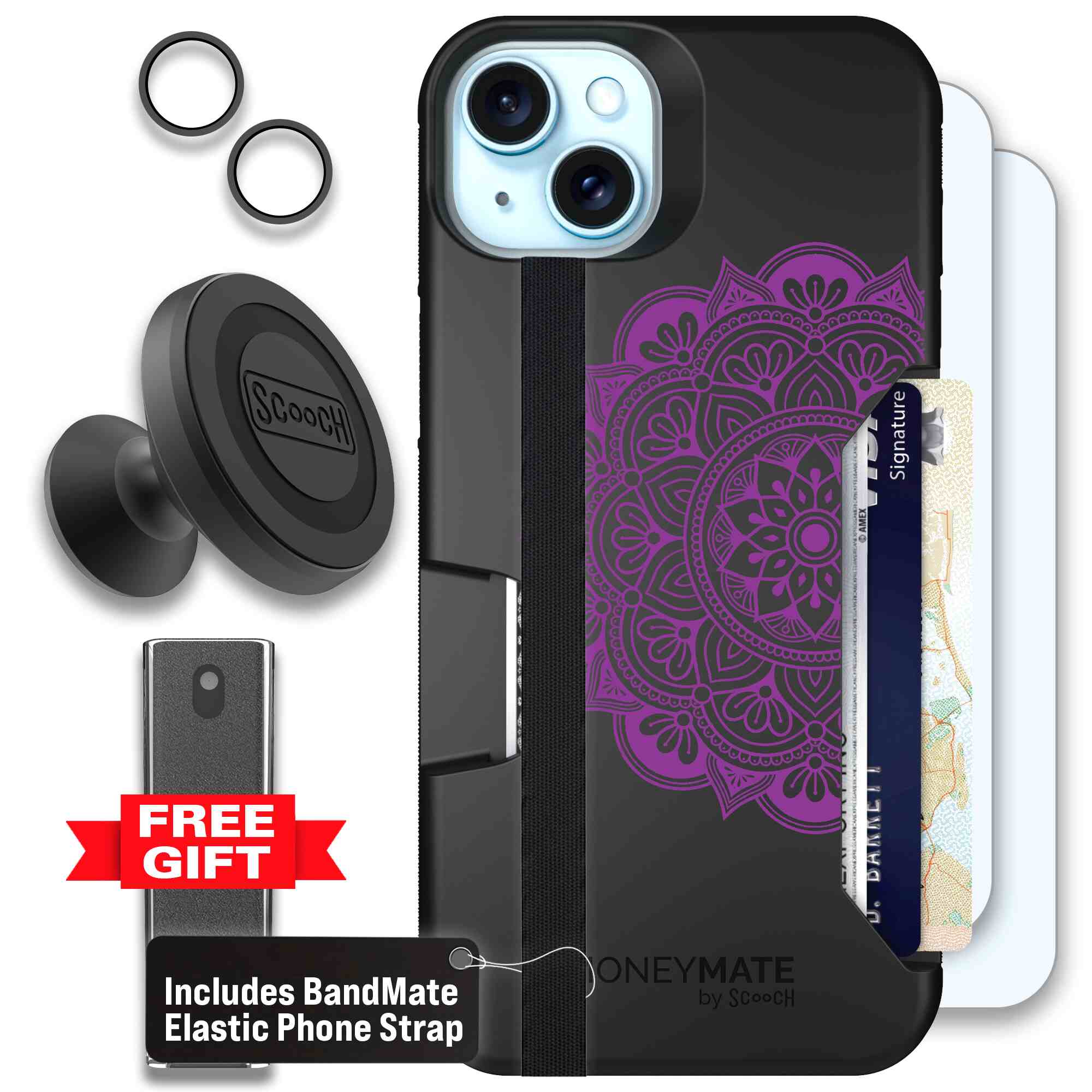 Mandala Dreams | website | iPhone 15 Plus | Defender Bundle