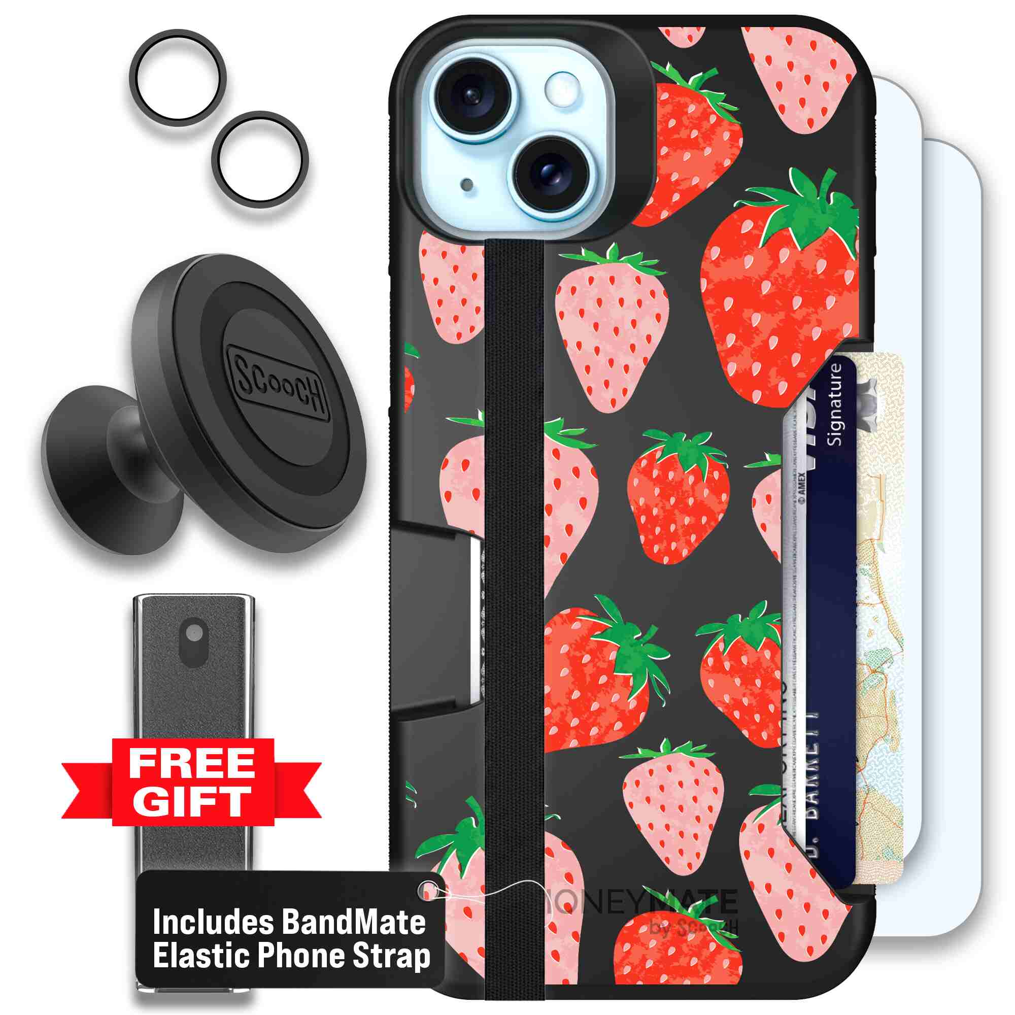 Strawberry Fields | website | iPhone 15 Plus | Defender Bundle