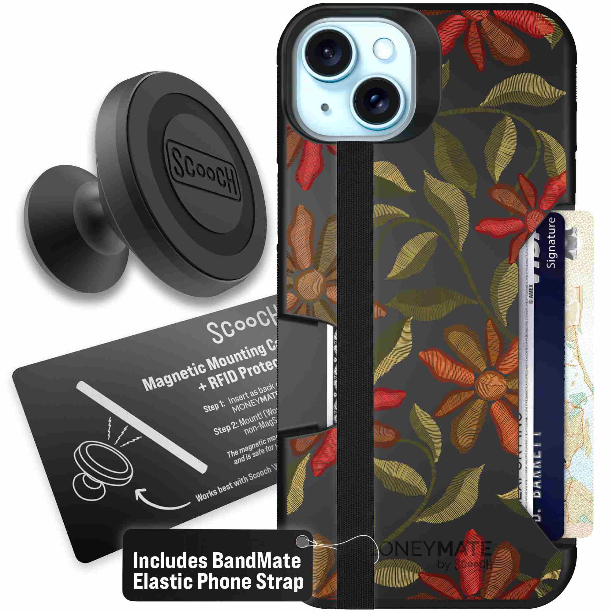 Floral Tapestry | website | iPhone 15 Plus | Starter Bundle