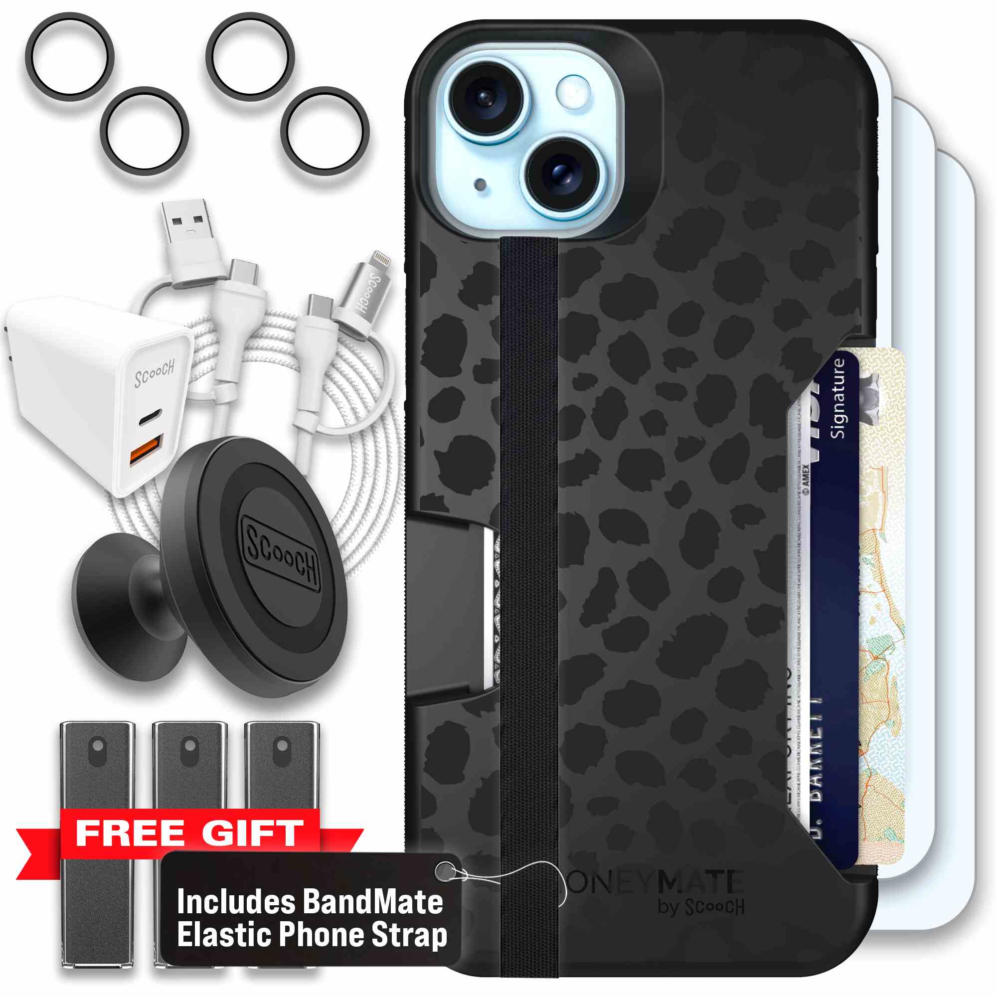 Black Leopard | website | iPhone 15 Plus | Ultimate Bundle