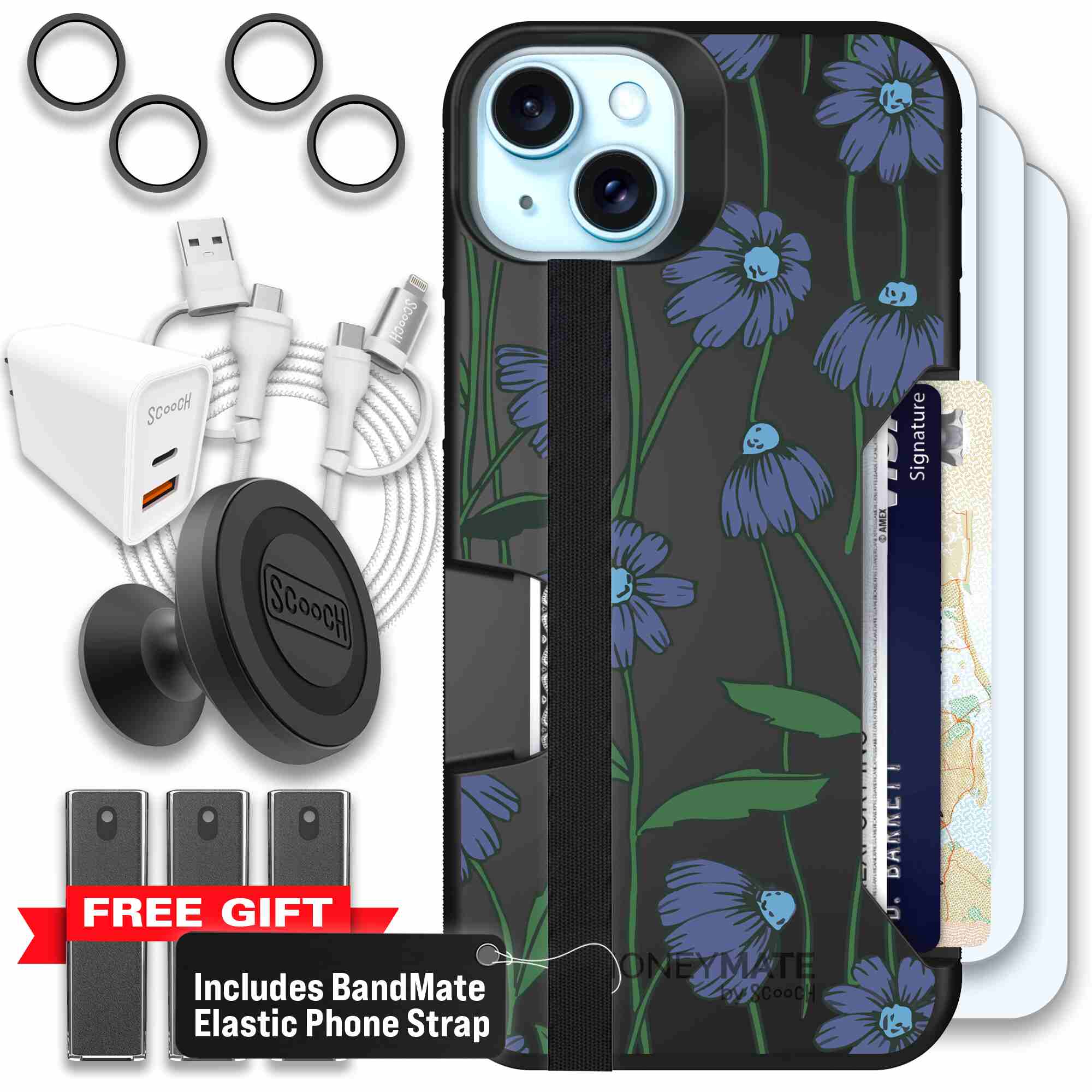 Violet Daisy | website | iPhone 15 Plus | Ultimate Bundle