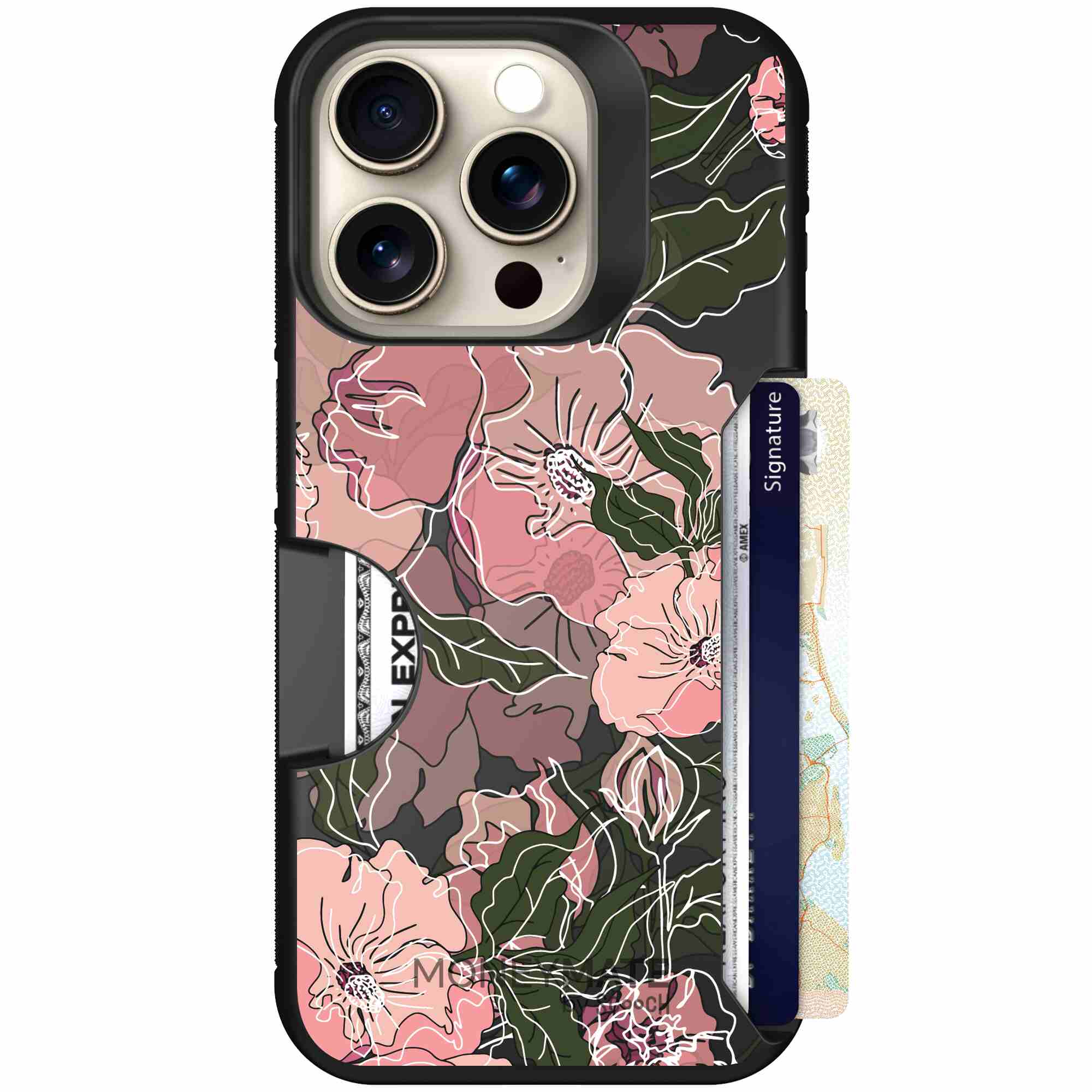 Blush Botanical | website | iPhone 15 Pro | Case