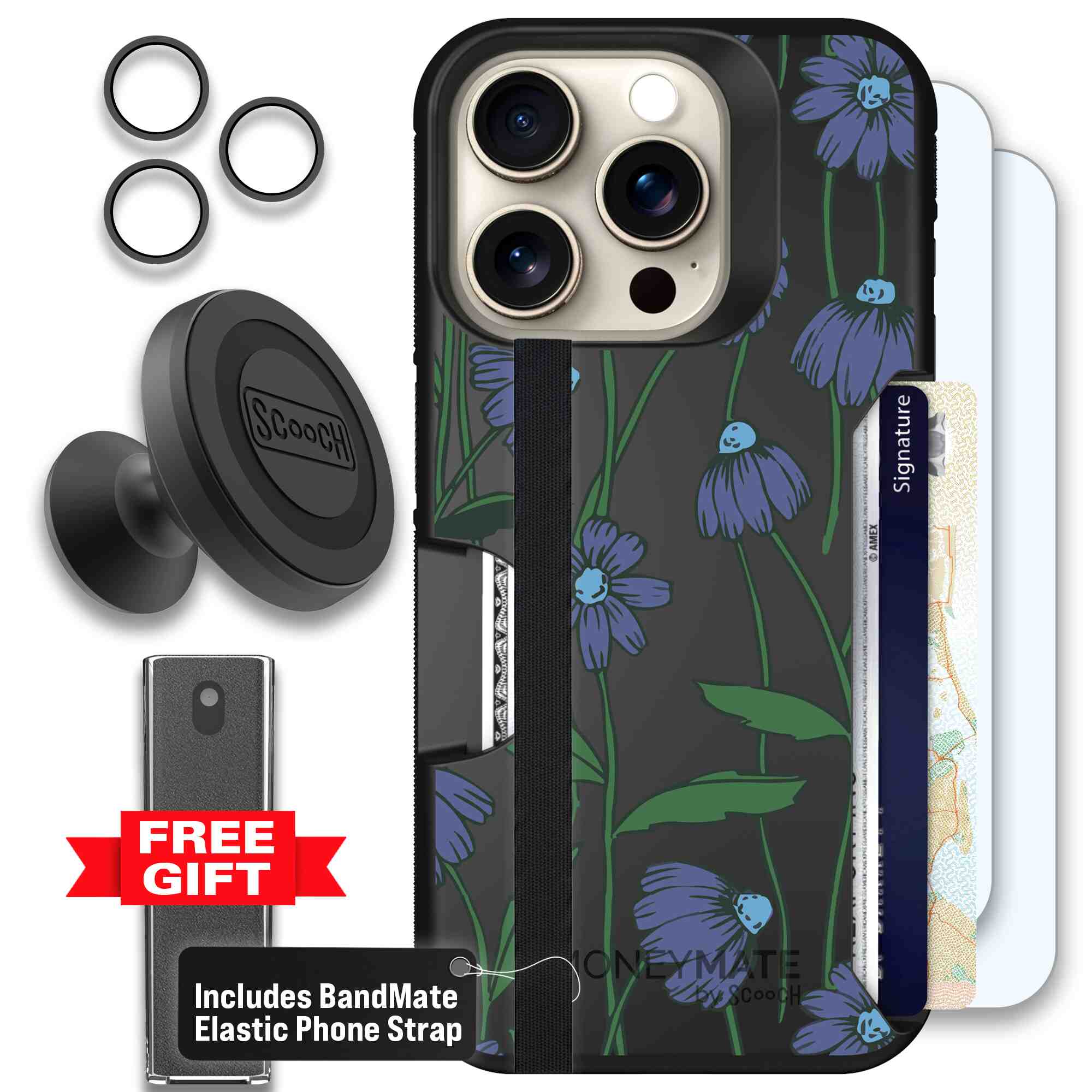 Violet Daisy | website | iPhone 15 Pro | Defender Bundle