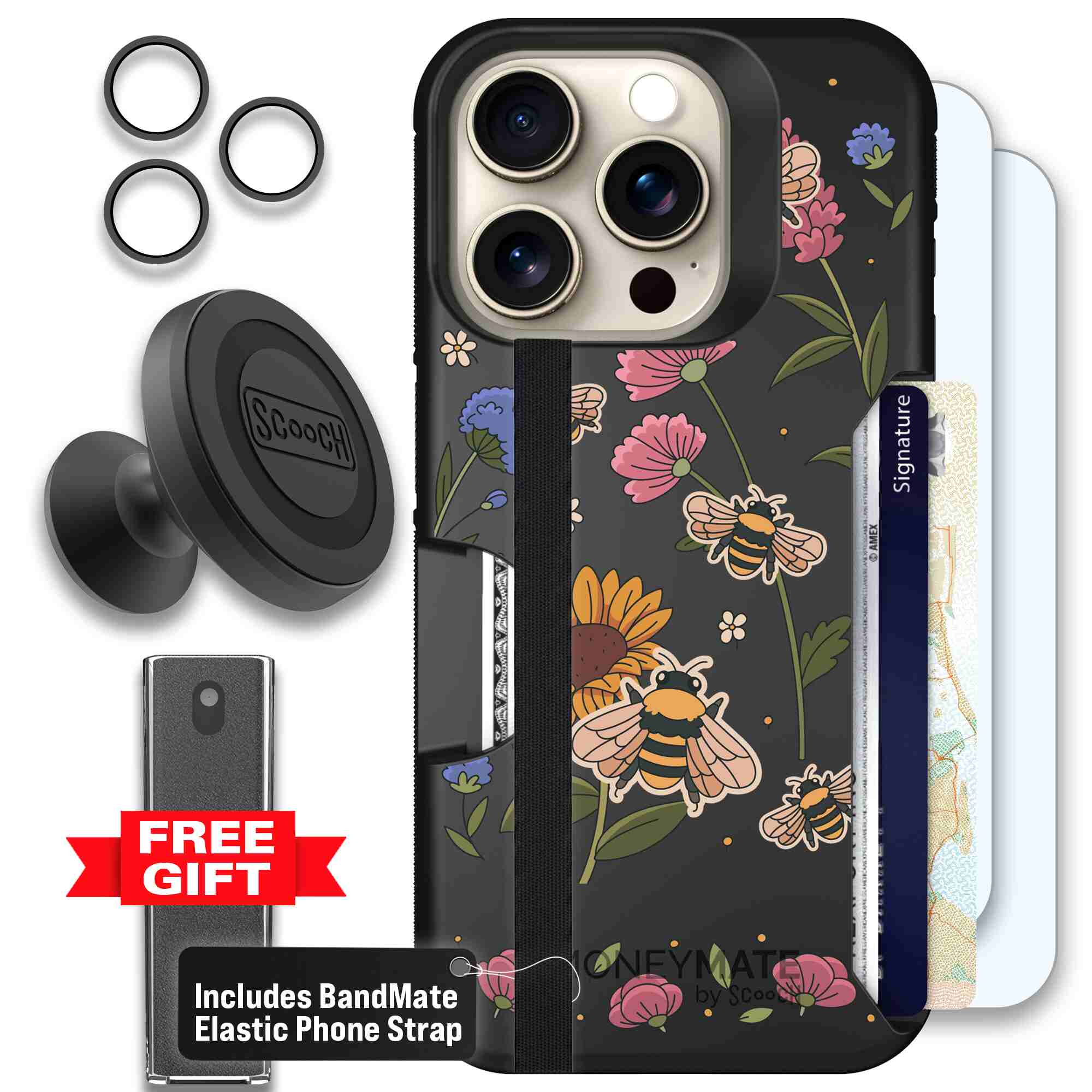 Bee Happy | website | iPhone 15 Pro | Defender Bundle