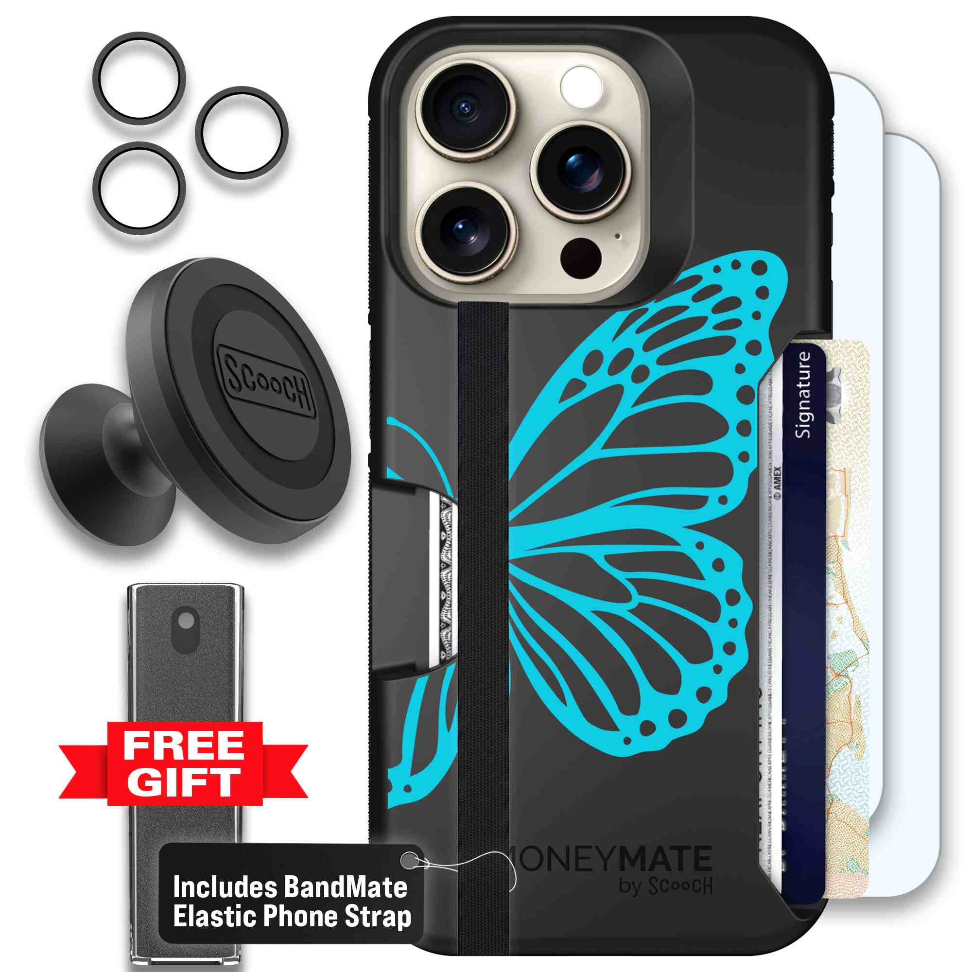 Azure Butterfly | website | iPhone 15 Pro | Defender Bundle