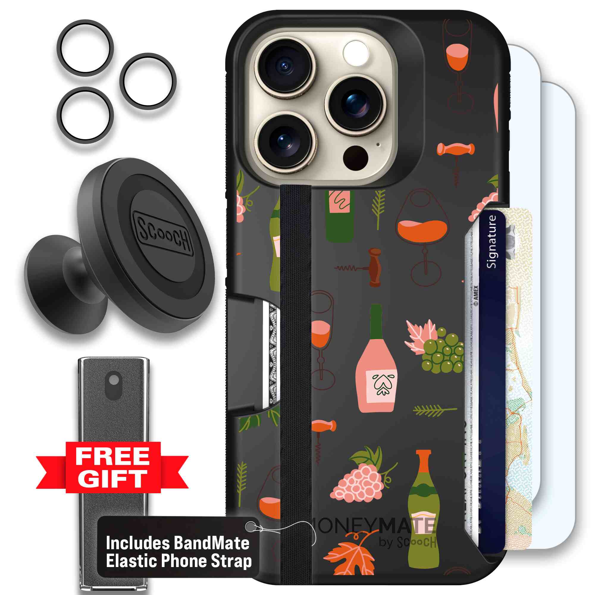 Vino Vibes | website | iPhone 15 Pro | Defender Bundle