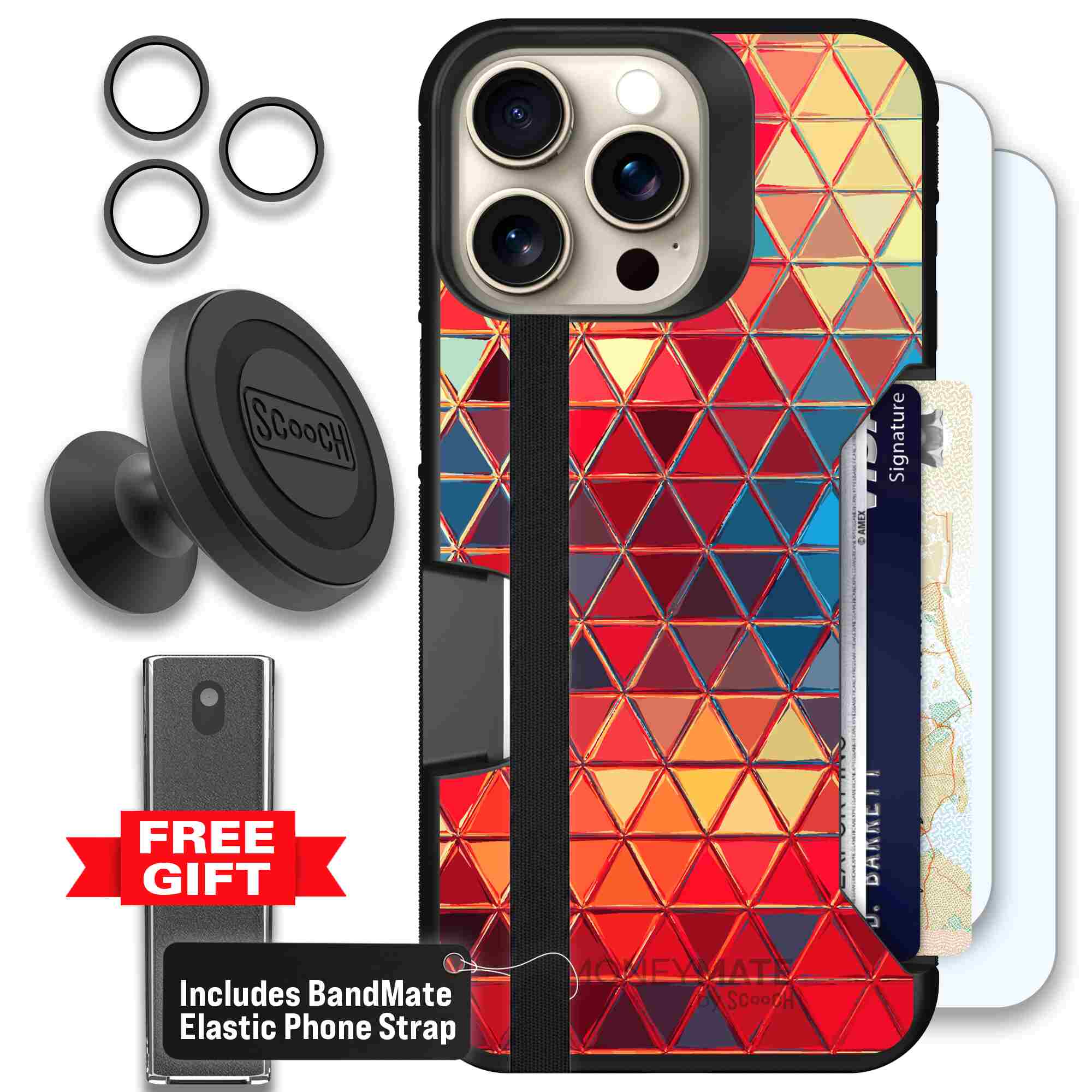 Festive Glass | website | iPhone 15 Pro Max | Defender Bundle
