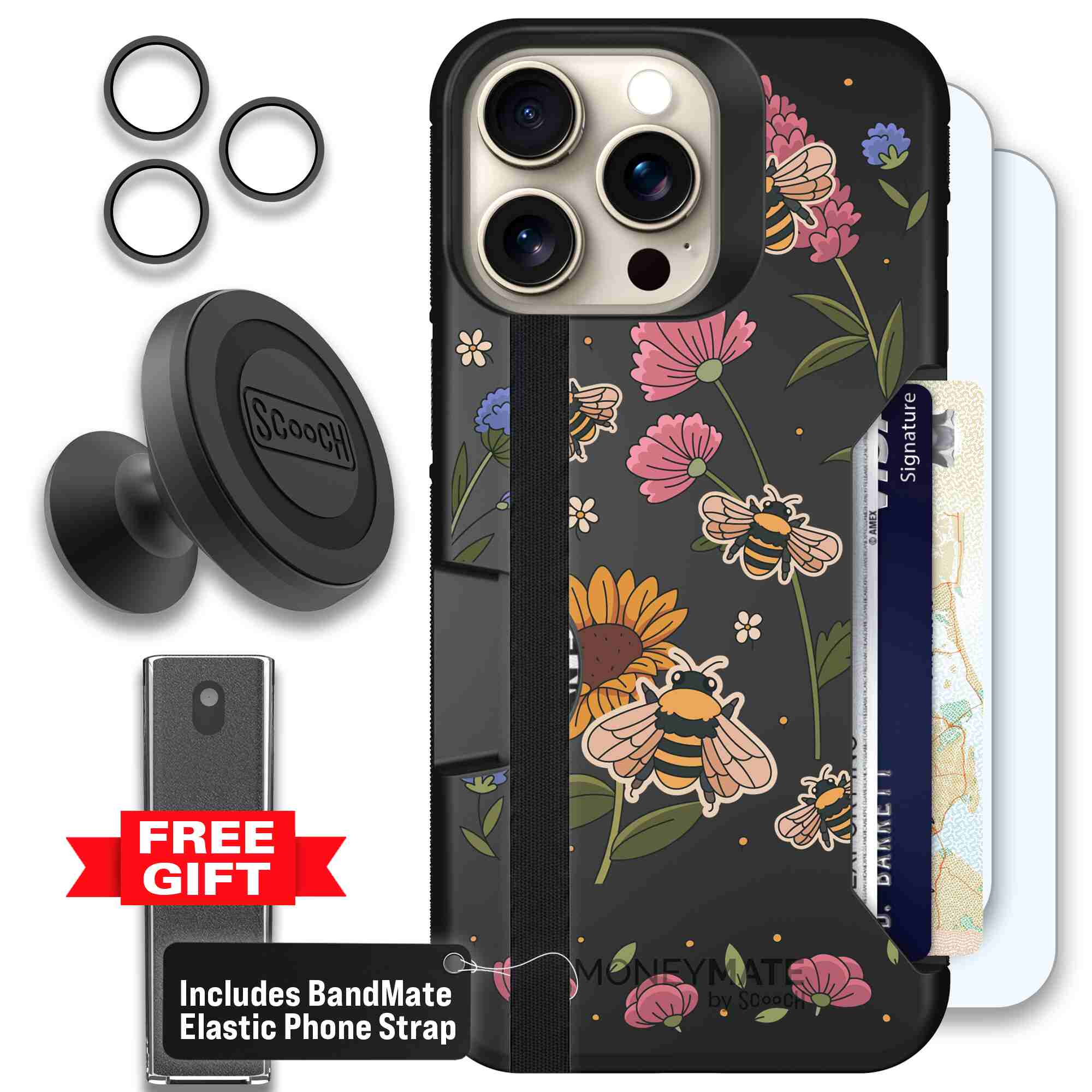 Bee Happy | website | iPhone 15 Pro Max | Defender Bundle