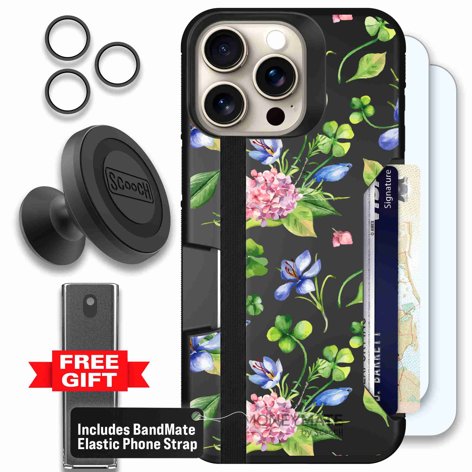 Lucky Hydrangea | website | iPhone 15 Pro Max | Defender Bundle