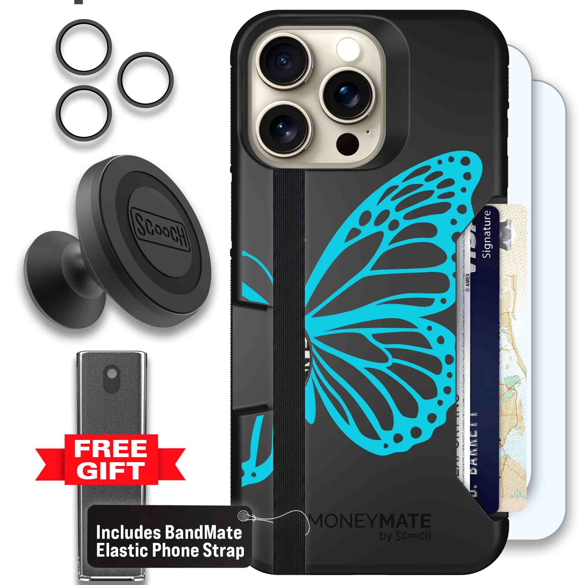 Azure Butterfly | website | iPhone 15 Pro Max | Defender Bundle