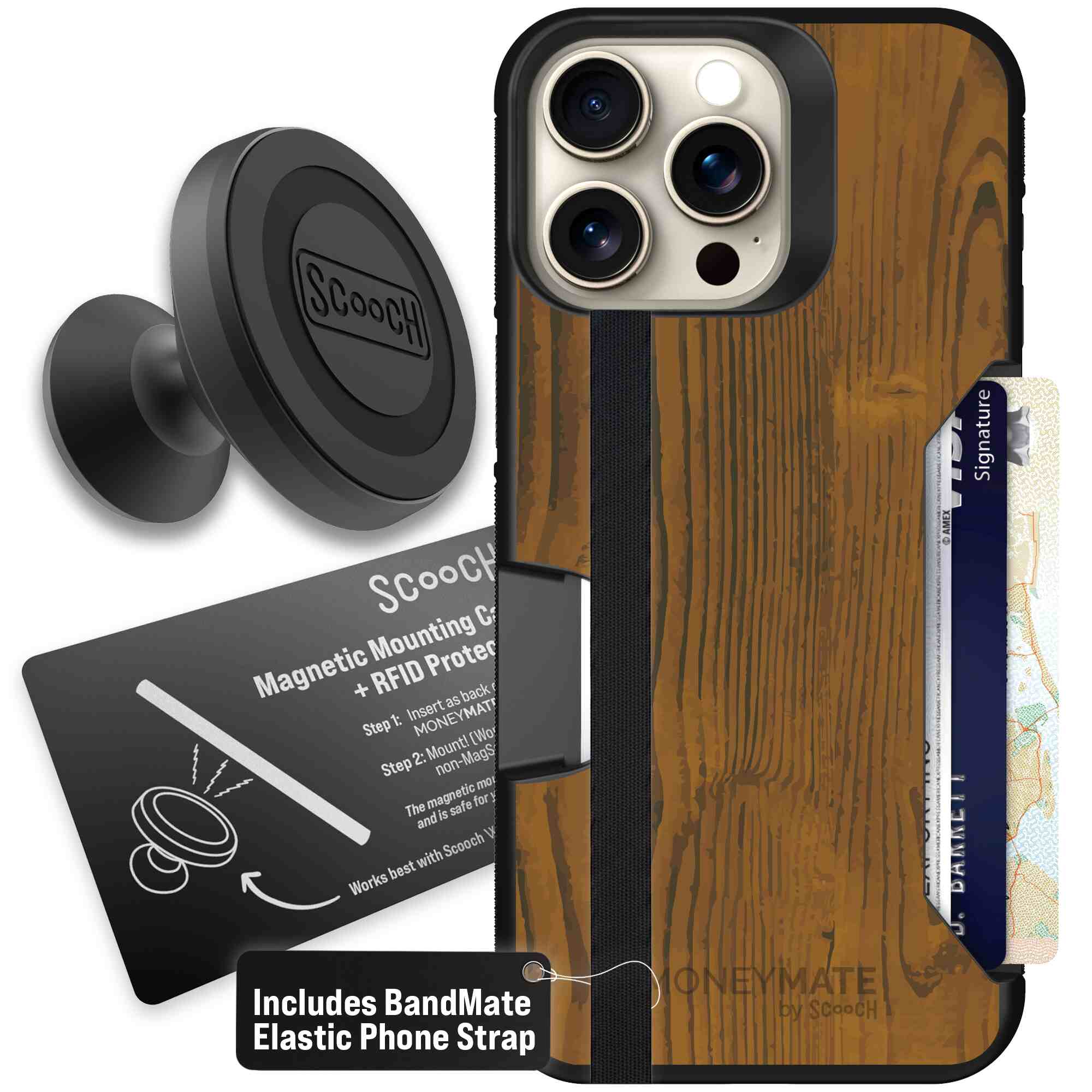 Wood Grain | website | iPhone 15 Pro Max | Starter Bundle