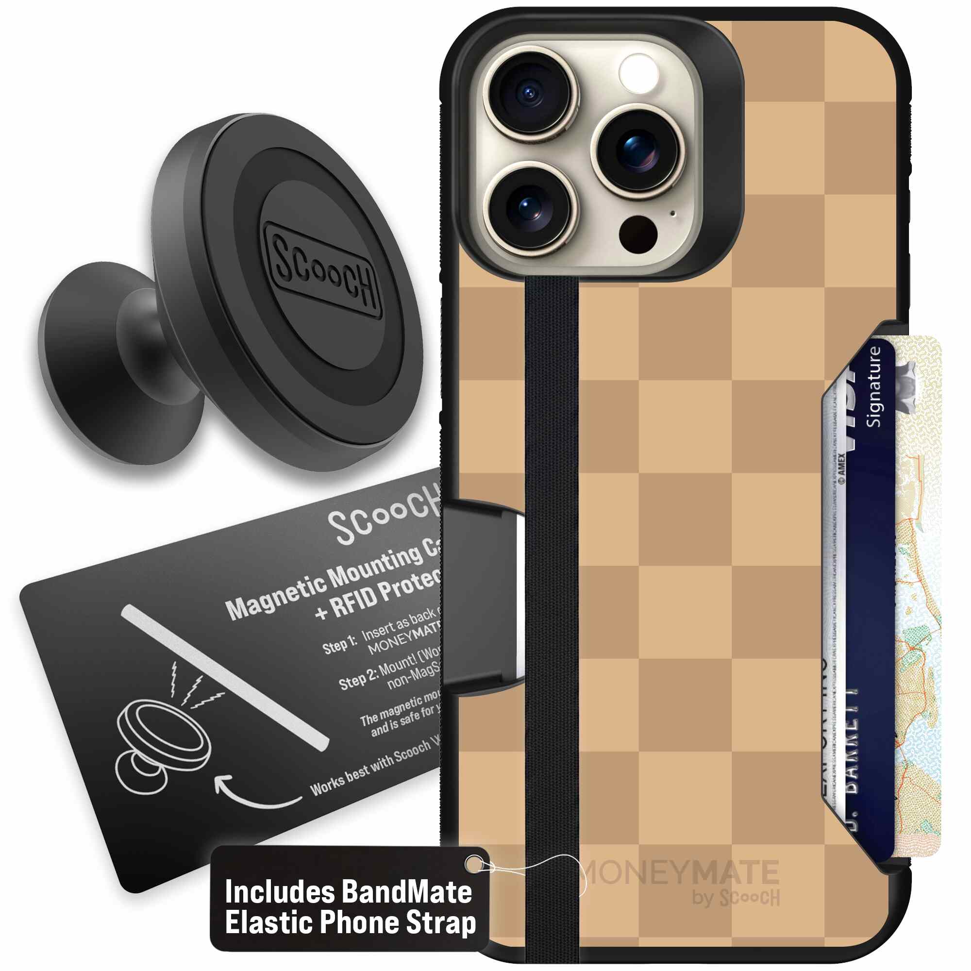 Checkered Beige | website | iPhone 15 Pro Max | Starter Bundle