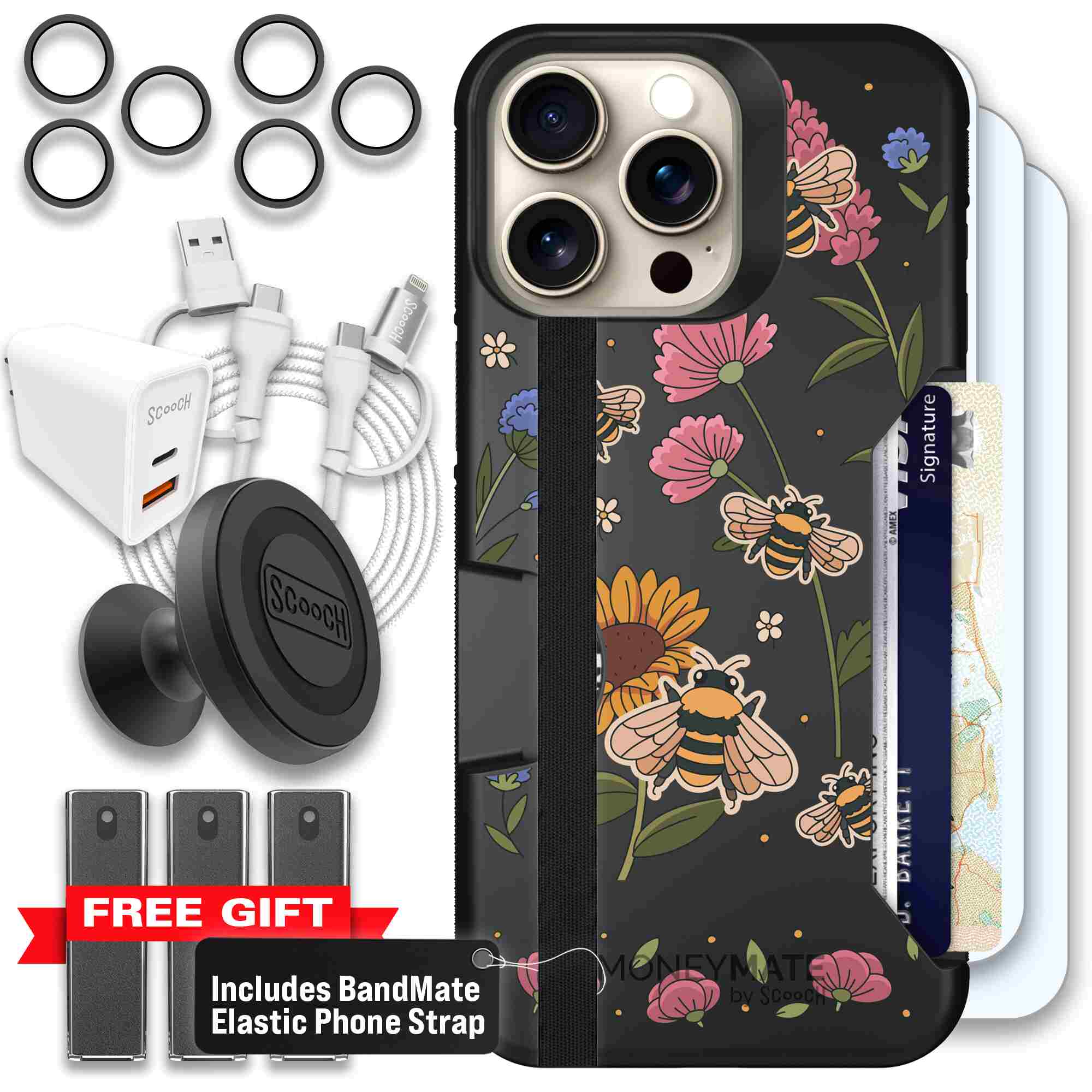 Bee Happy | website | iPhone 15 Pro Max | Ultimate Bundle