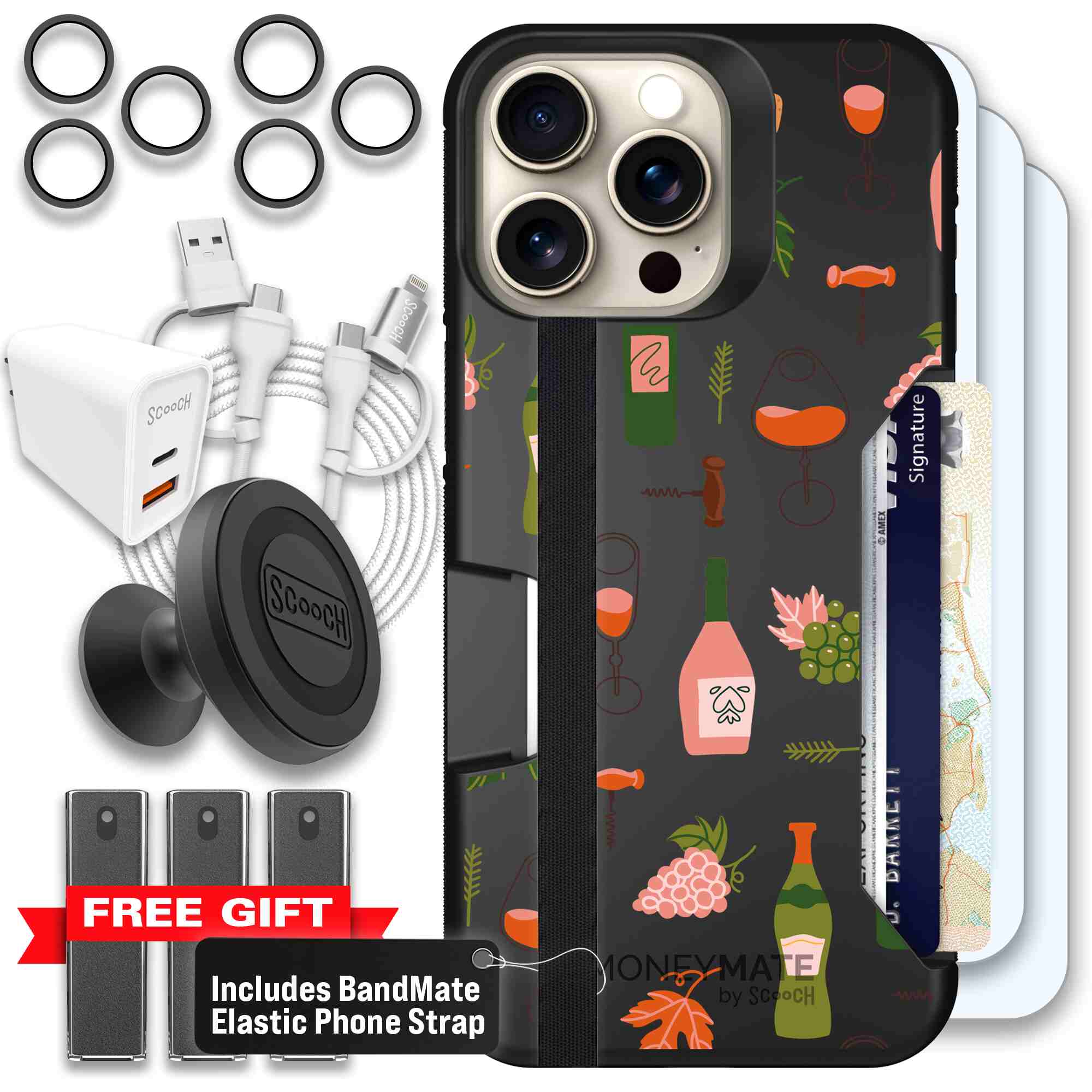 Vino Vibes | website | iPhone 15 Pro Max | Ultimate Bundle