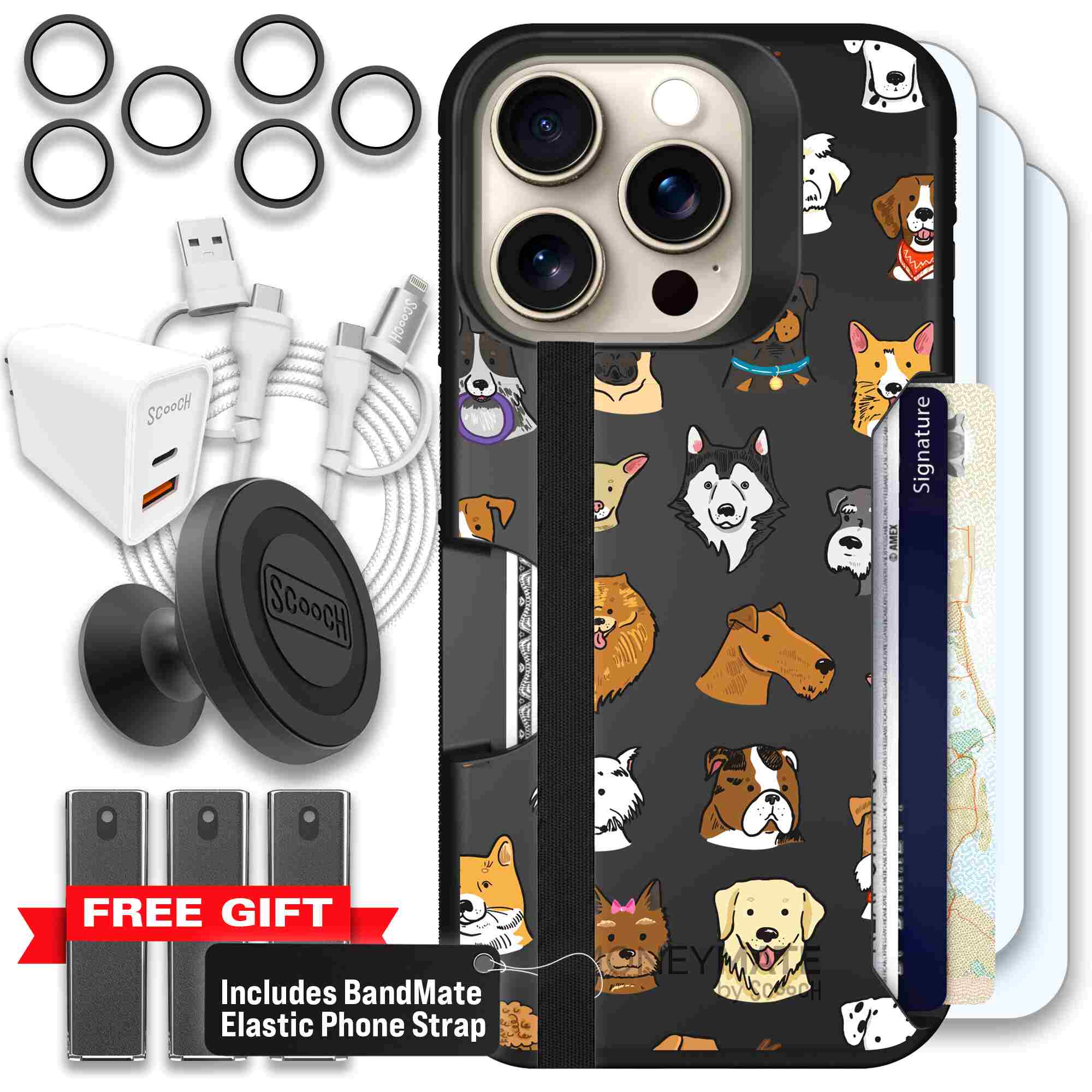 Dog Squad | website | iPhone 15 Pro | Ultimate Bundle