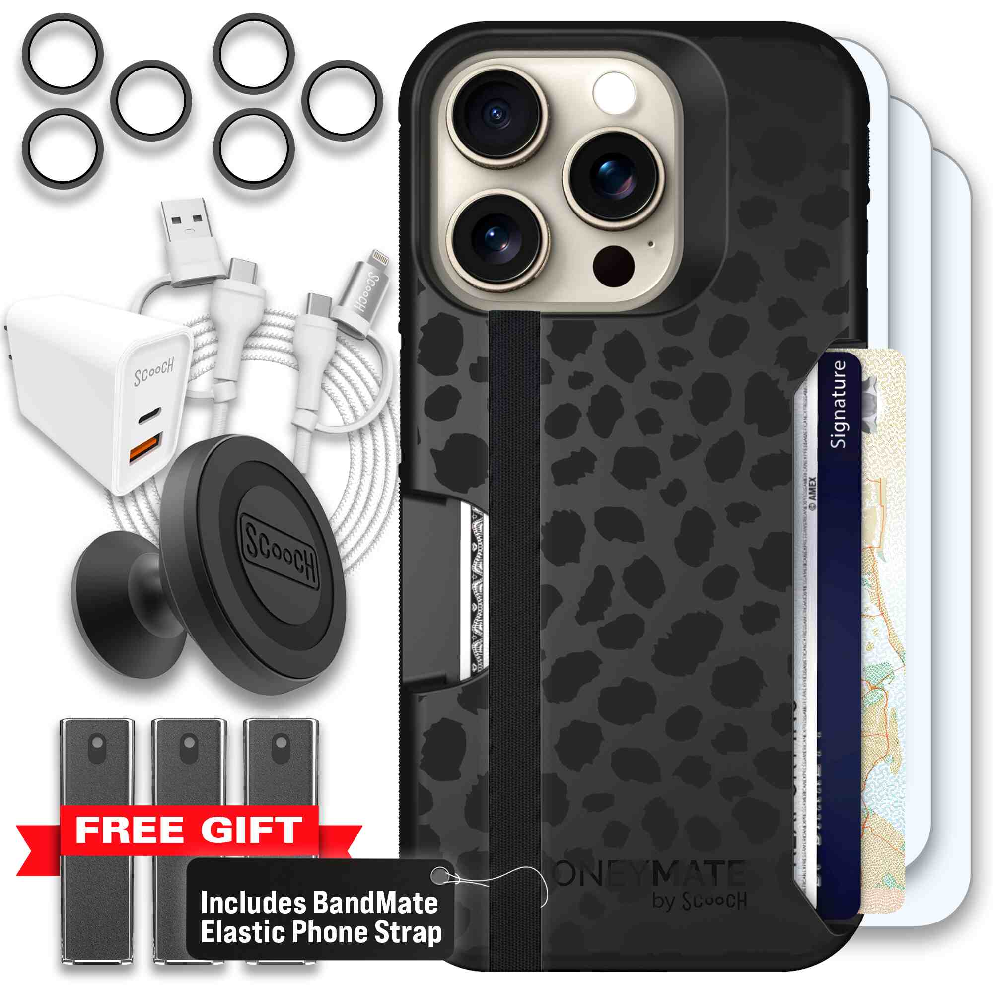 Black Leopard | website | iPhone 15 Pro | Ultimate Bundle