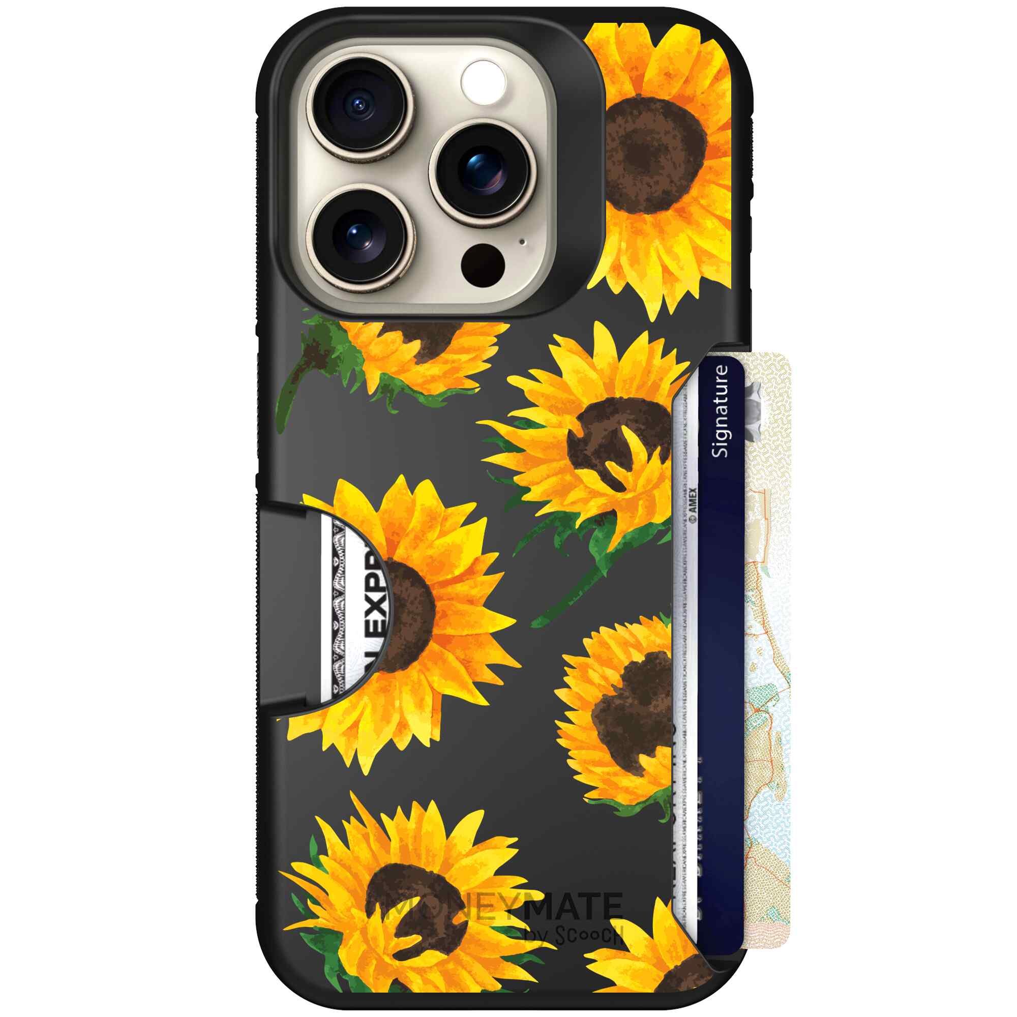 Sunflower Frenzy | website | iPhone 15 Pro | Case
