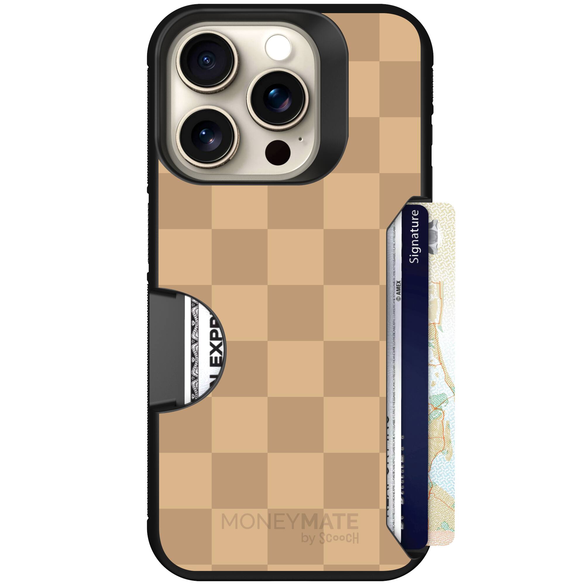 Checkered Beige | website | iPhone 15 Pro | Case