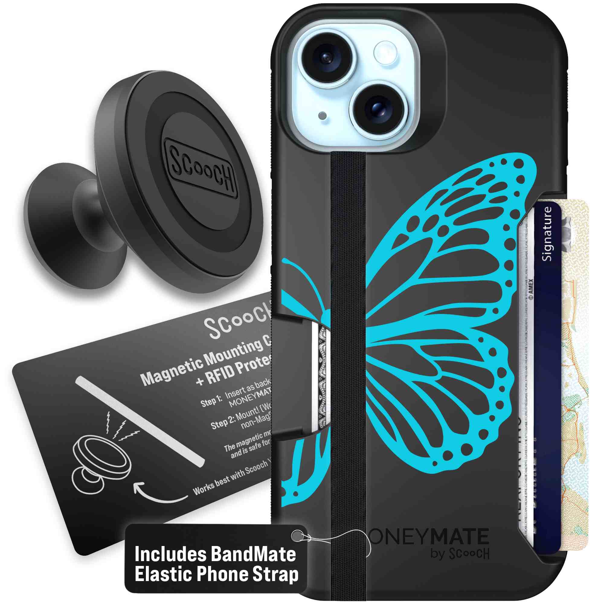 Azure Butterfly | website | iPhone 15 | Starter Bundle