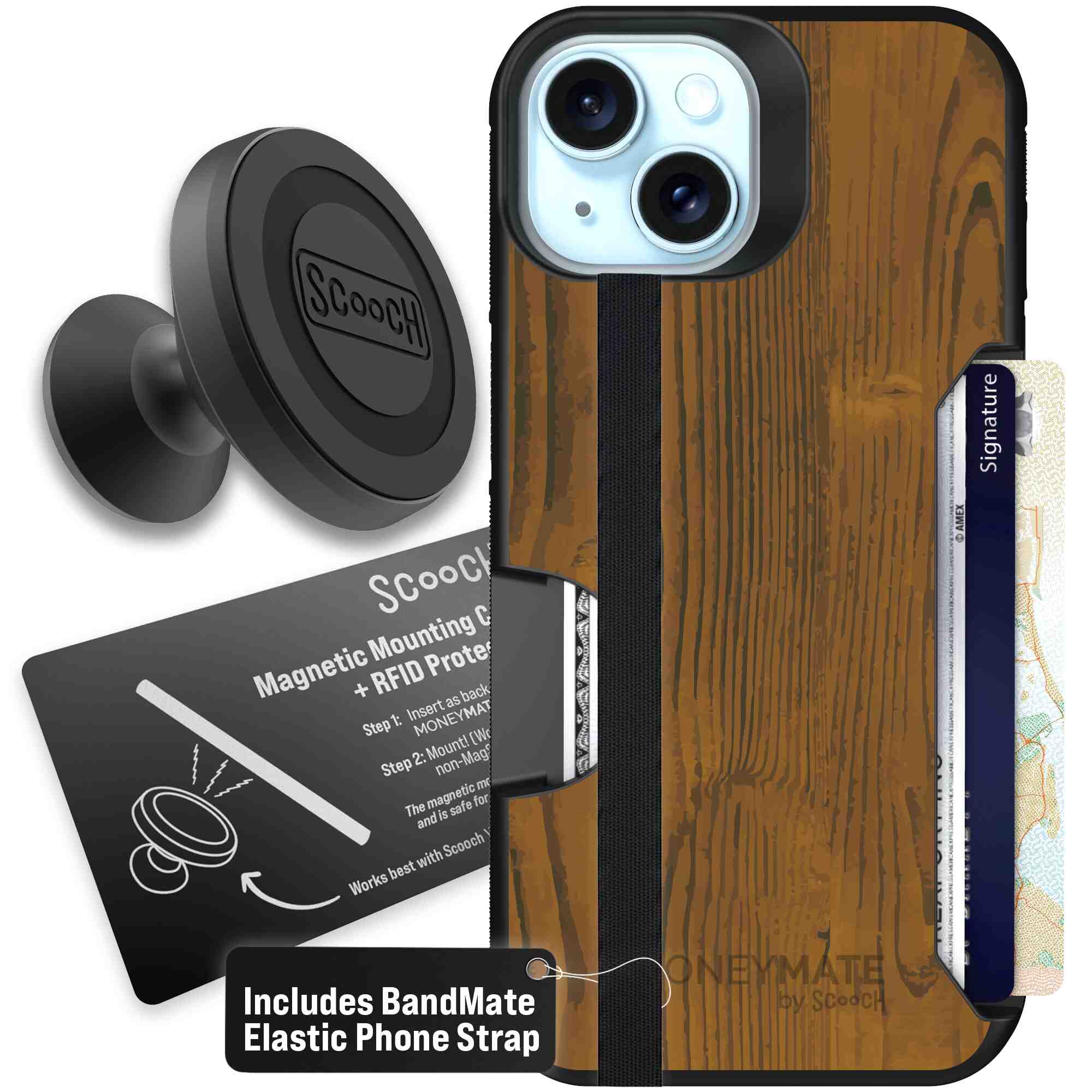 Wood Grain | website | iPhone 15 | Starter Bundle