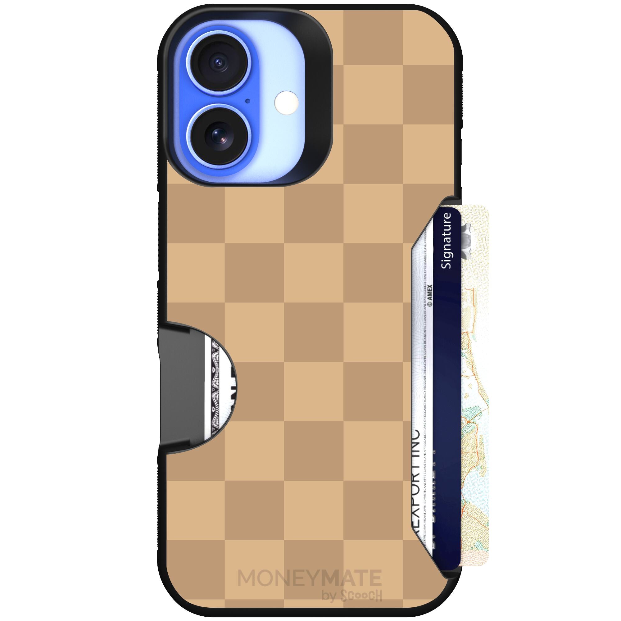 Checkered Beige | website | iPhone 16 | Case