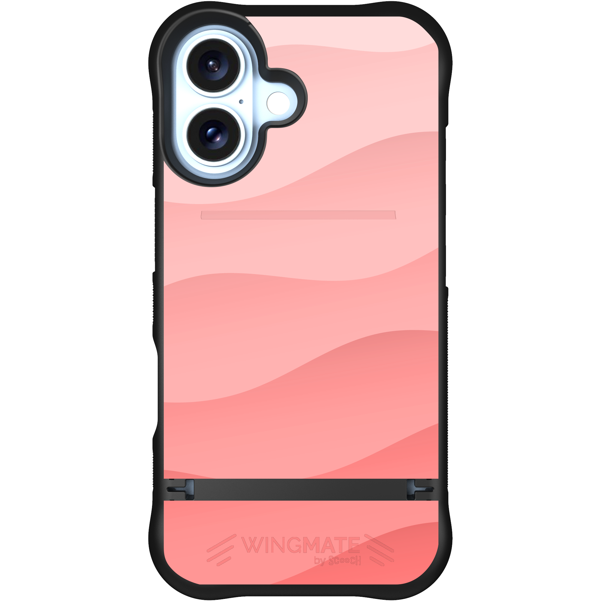 Wingmate Clearance - iPhone 16 - Pink Waves