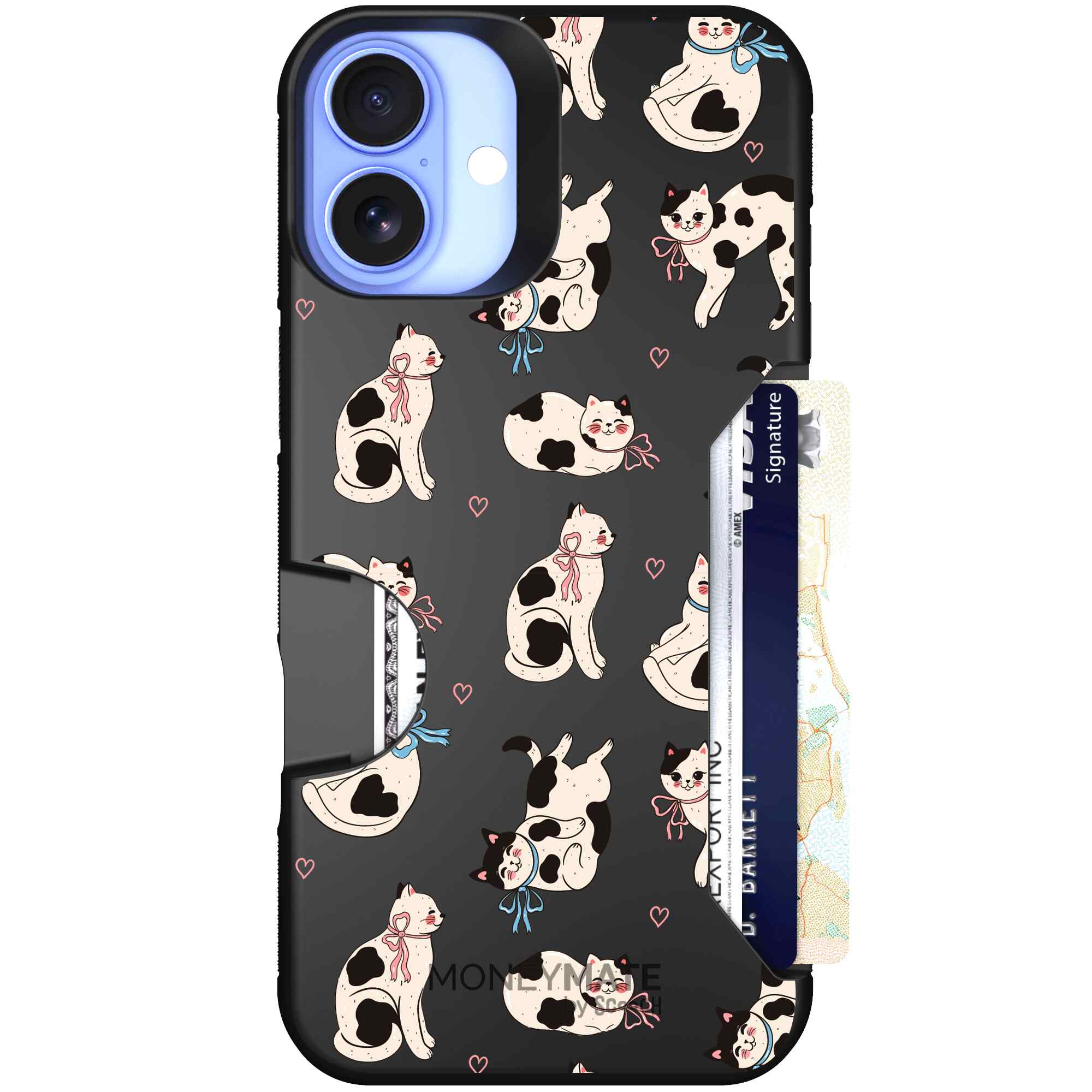 Bow Kitties | website | iPhone 16 Plus | Case