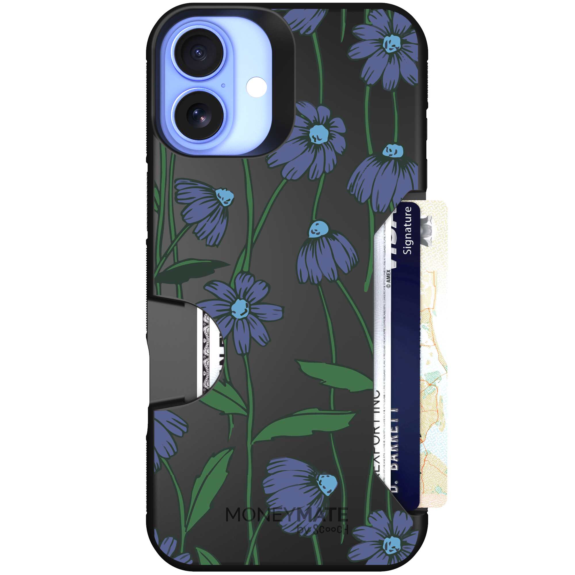 Violet Daisy | website | iPhone 16 Plus | Case