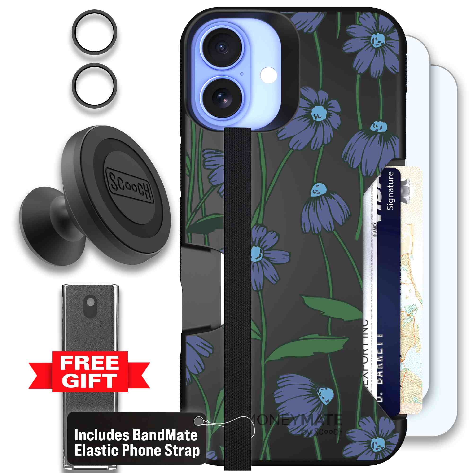 Violet Daisy | website | iPhone 16 Plus | Defender Bundle