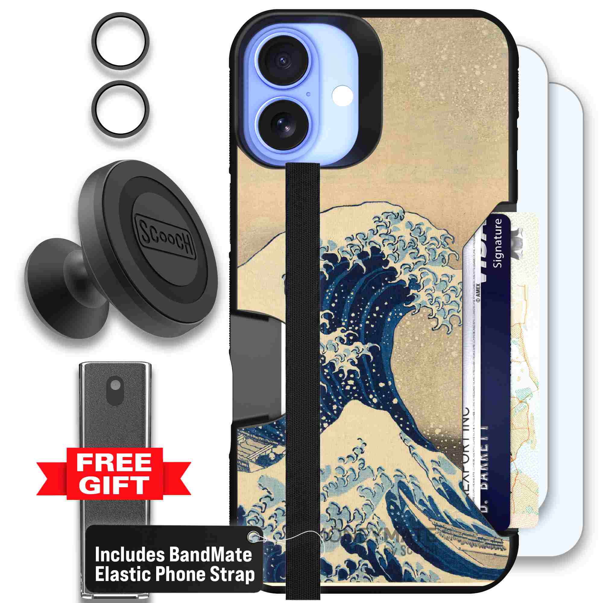 Great Wave | website | iPhone 16 Plus | Defender Bundle