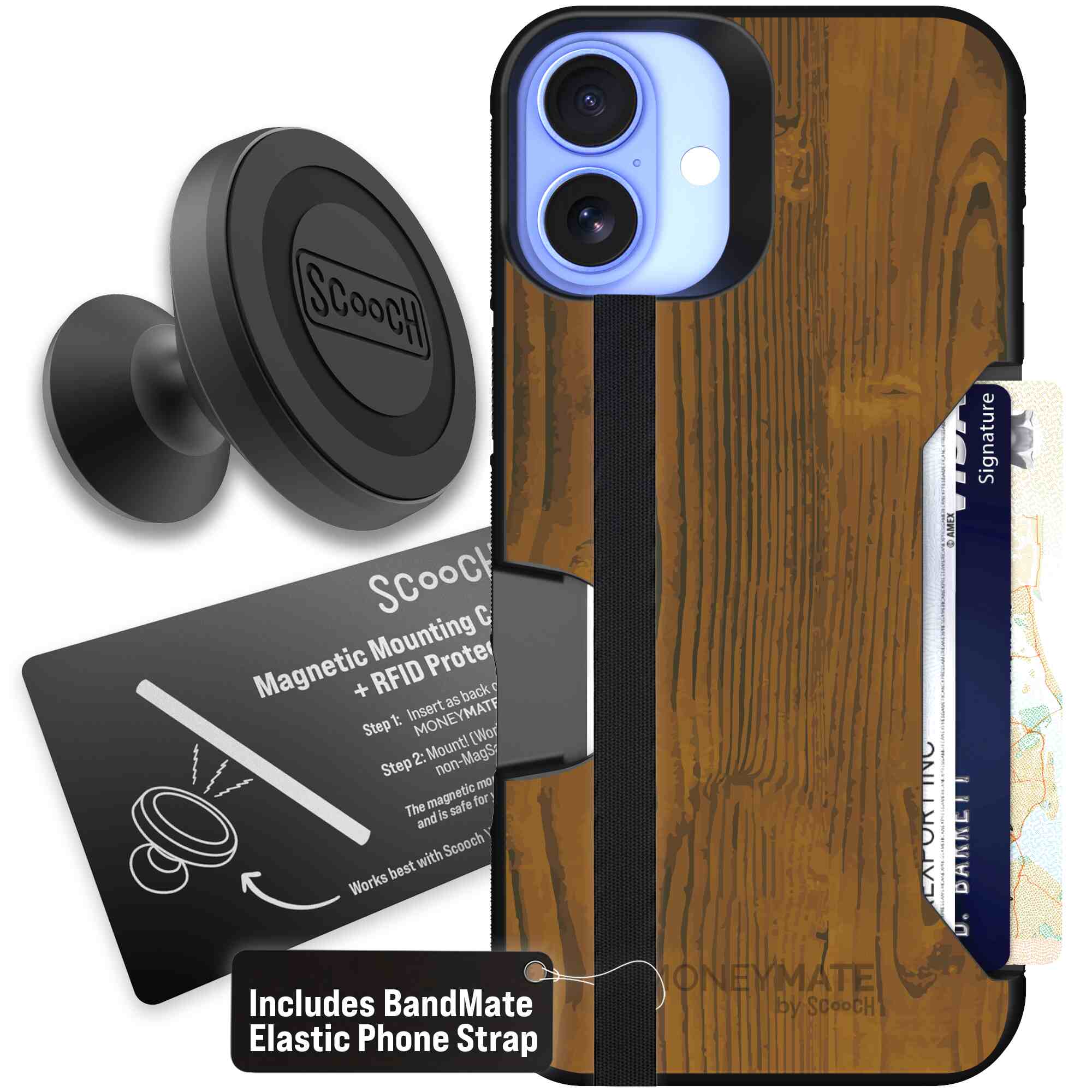 Wood Grain | website | iPhone 16 Plus | Starter Bundle